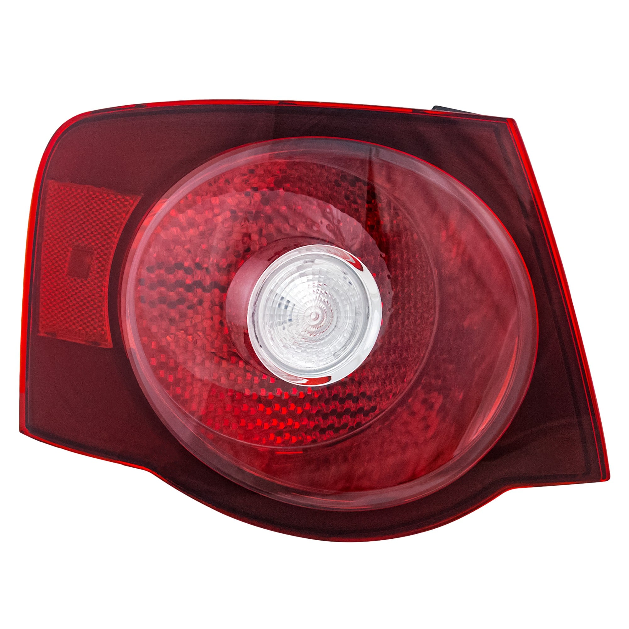 Tail Light Assembly for 2008-2010 Volkswagen Jetta Sedan, Left (Driver) Outer, Replacement