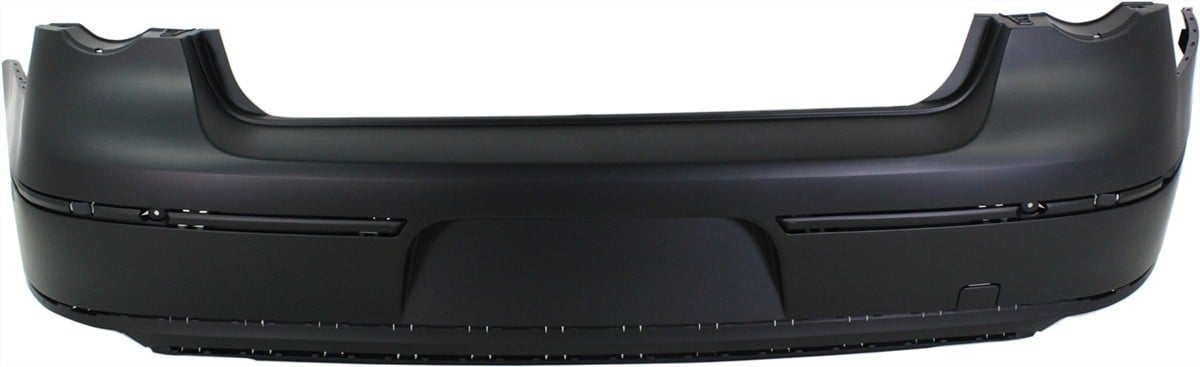 Rear Bumper Cover for Volkswagen Passat 2006-2010 Sedan, without Parking Aid Sensor Holes, Replacement