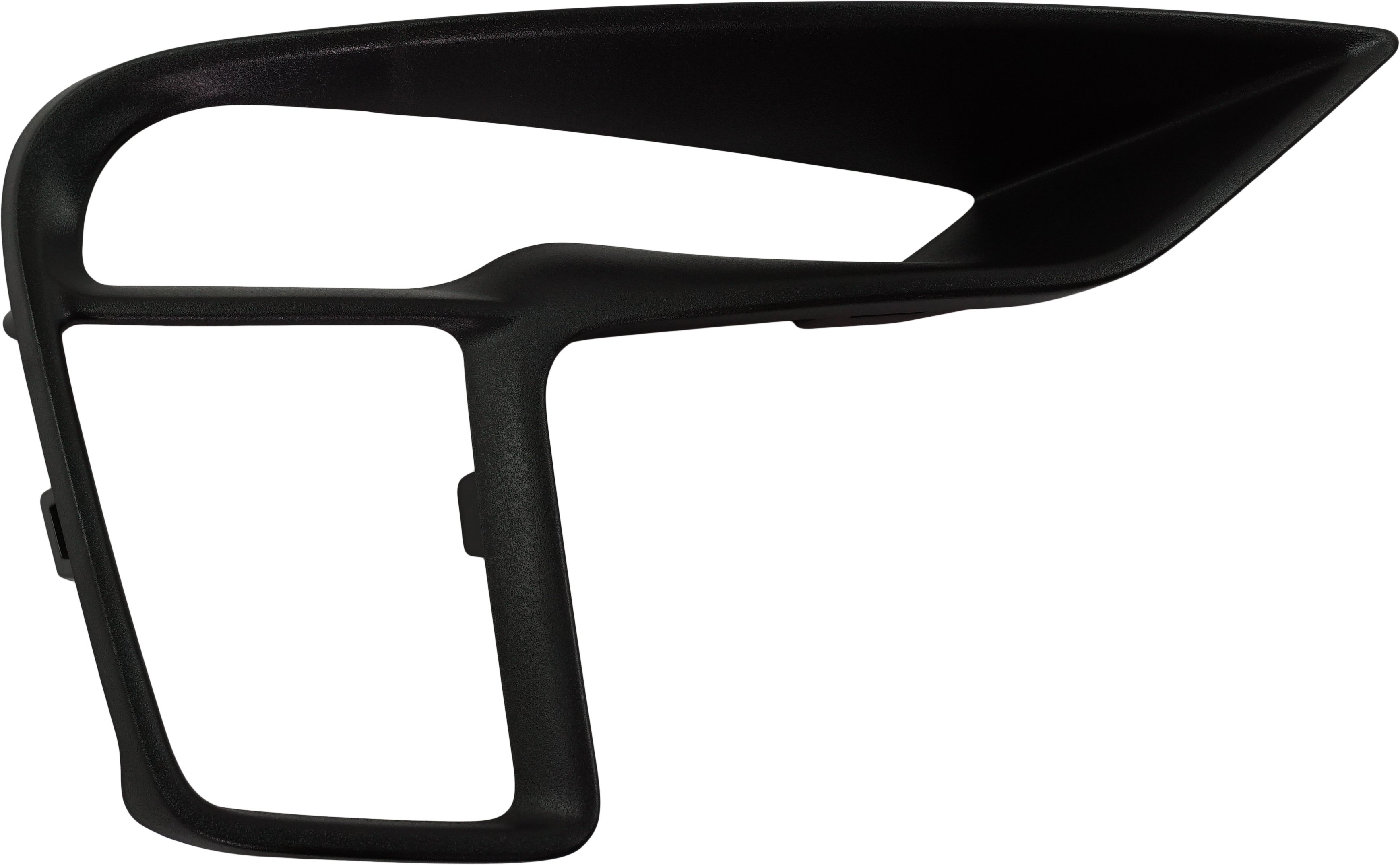 Front Fog Light Molding for Ford Explorer 2018-2019, Right (Passenger) Side, Black, Replacement
