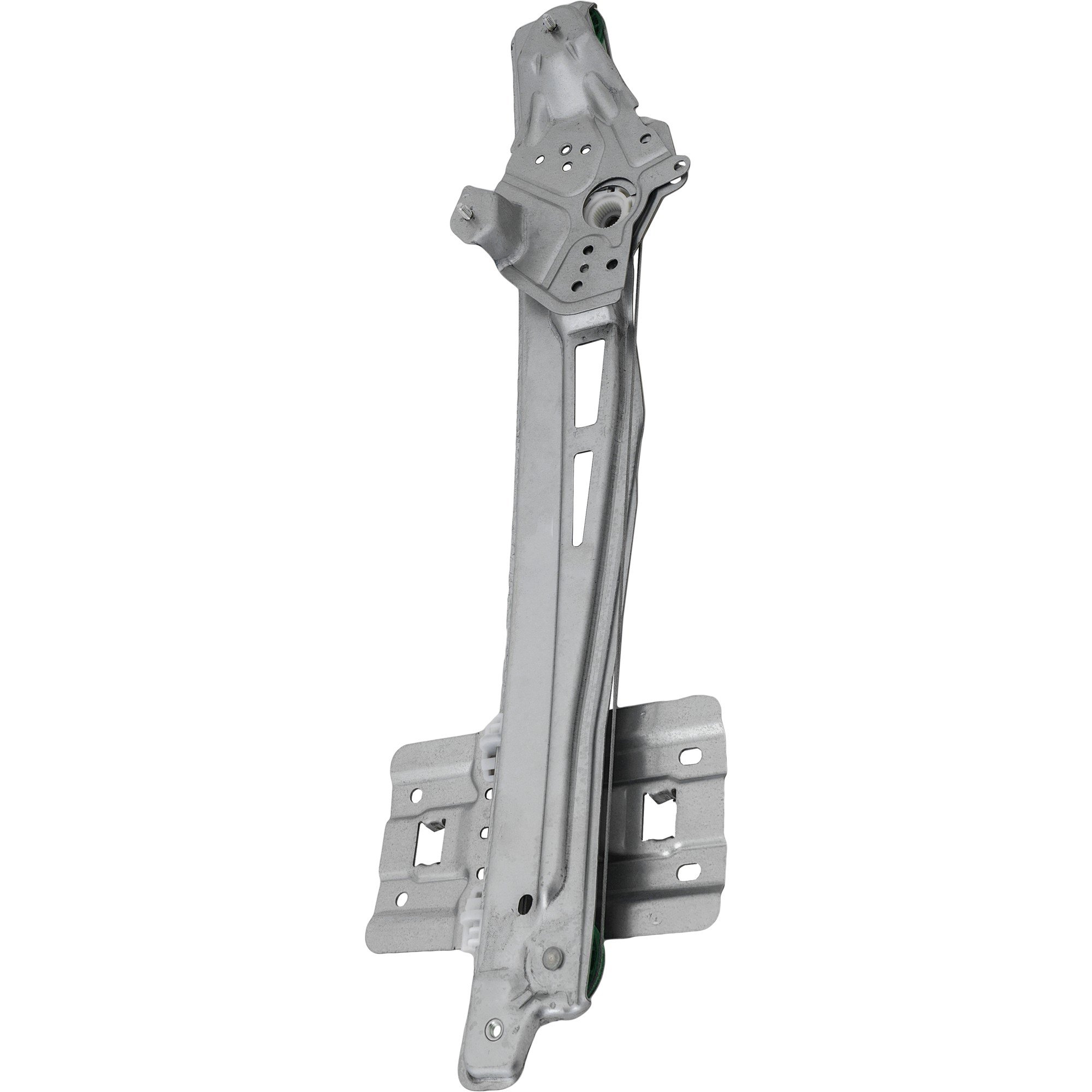 Front Window Regulator with Motor for Ford Explorer 2011-2017, Explorer Police 2013-2017, Right (Passenger), Power, 2 Pins, Replacement