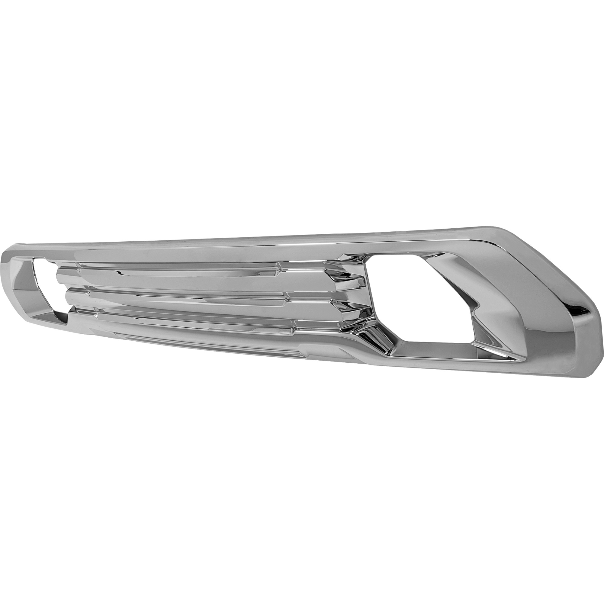 Front Skid Plate for GMC Sierra 1500 Denali Model, 2019-2022, Chrome, Compatible with 5.3 Liter/6.2 Liter Engine, Replacement