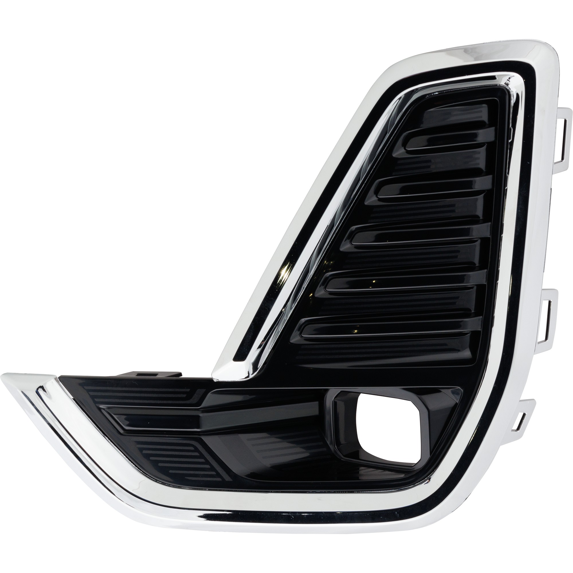 Front Fog Light Molding for 2020-2023 GMC Acadia, Left (Driver), Chrome, Excluding Denali Model, Replacement