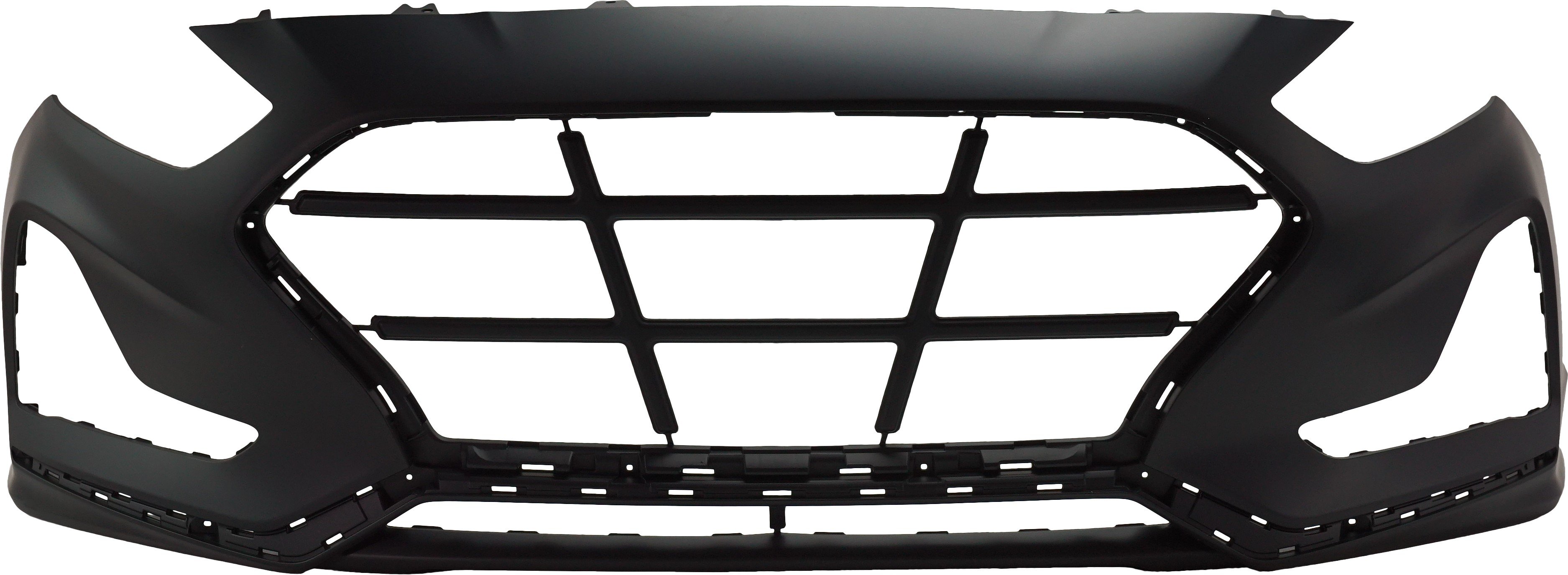 Front Bumper Cover for Hyundai Sonata 2018-2019, Primed (Ready to Paint), Not for Hybrid and Sport Models, Replacement (CAPA Certified)