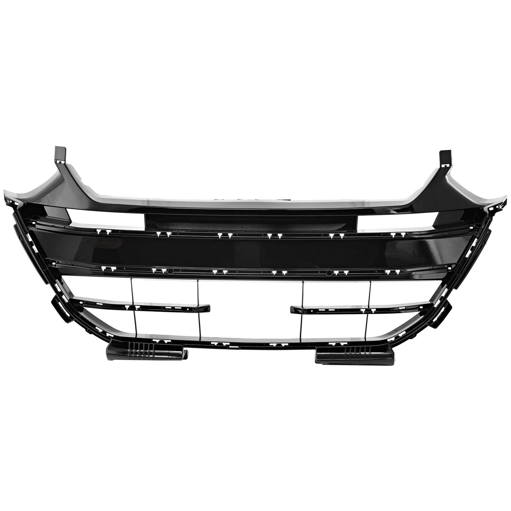 Front Bumper Grille for 2021-2022 Honda Accord, Lower, Painted Black, Suitable for EX-L, LX, SE, Sport, Sport SE, Hybrid, Hybrid EX, Hybrid EX-L, Hybrid Sport Models, Replacement