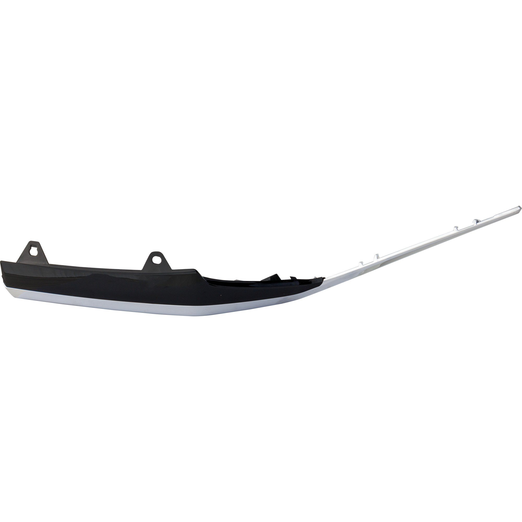 Front Bumper Grille Molding for Honda CR-V 2020-2022, Left (Driver), Painted Black with Chrome Molding, FITS EX/EX-L/LX/Special Edition/Sport/Hybrid (2020-2021) Models, Replacement