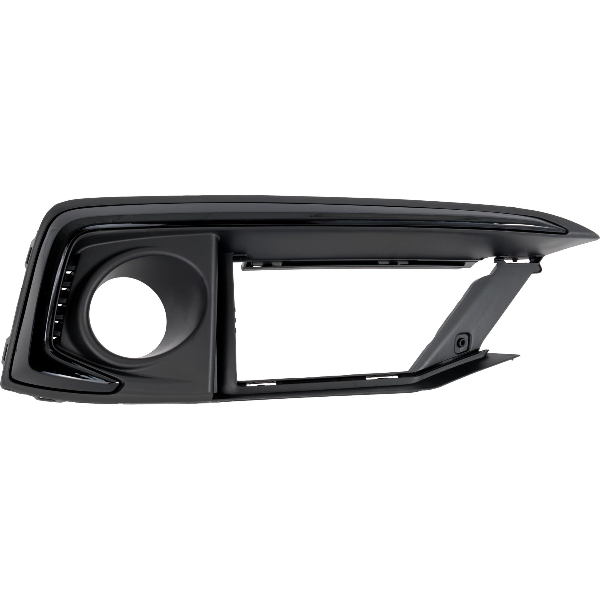 Front Fog Light Molding for Honda Civic 2019-2021, Right (Passenger) Side, Black, Sport Model, Compatible with Sedan 2019-2021/ Coupe 2019-2020, Replacement