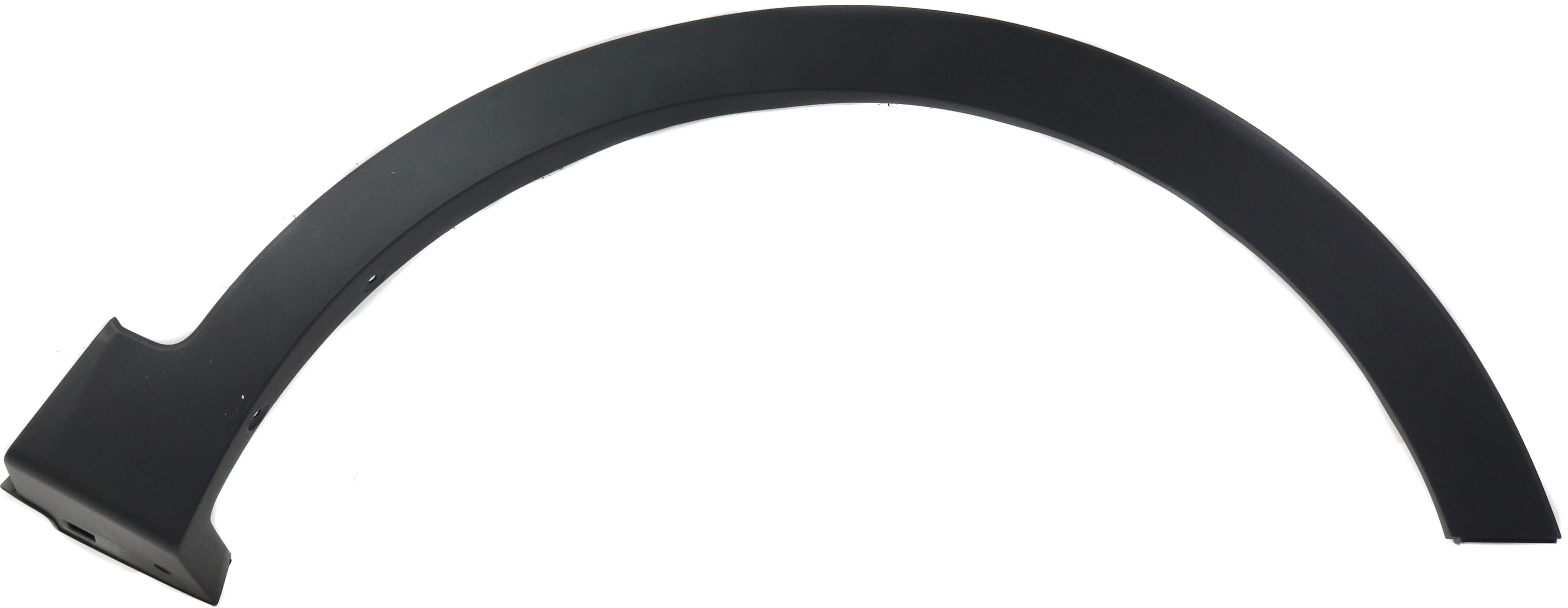 Front Wheel Opening Molding for Hyundai Santa Fe 2013-2018, Right (Passenger), Textured Black, Sport Model, Replacement (CAPA Certified)