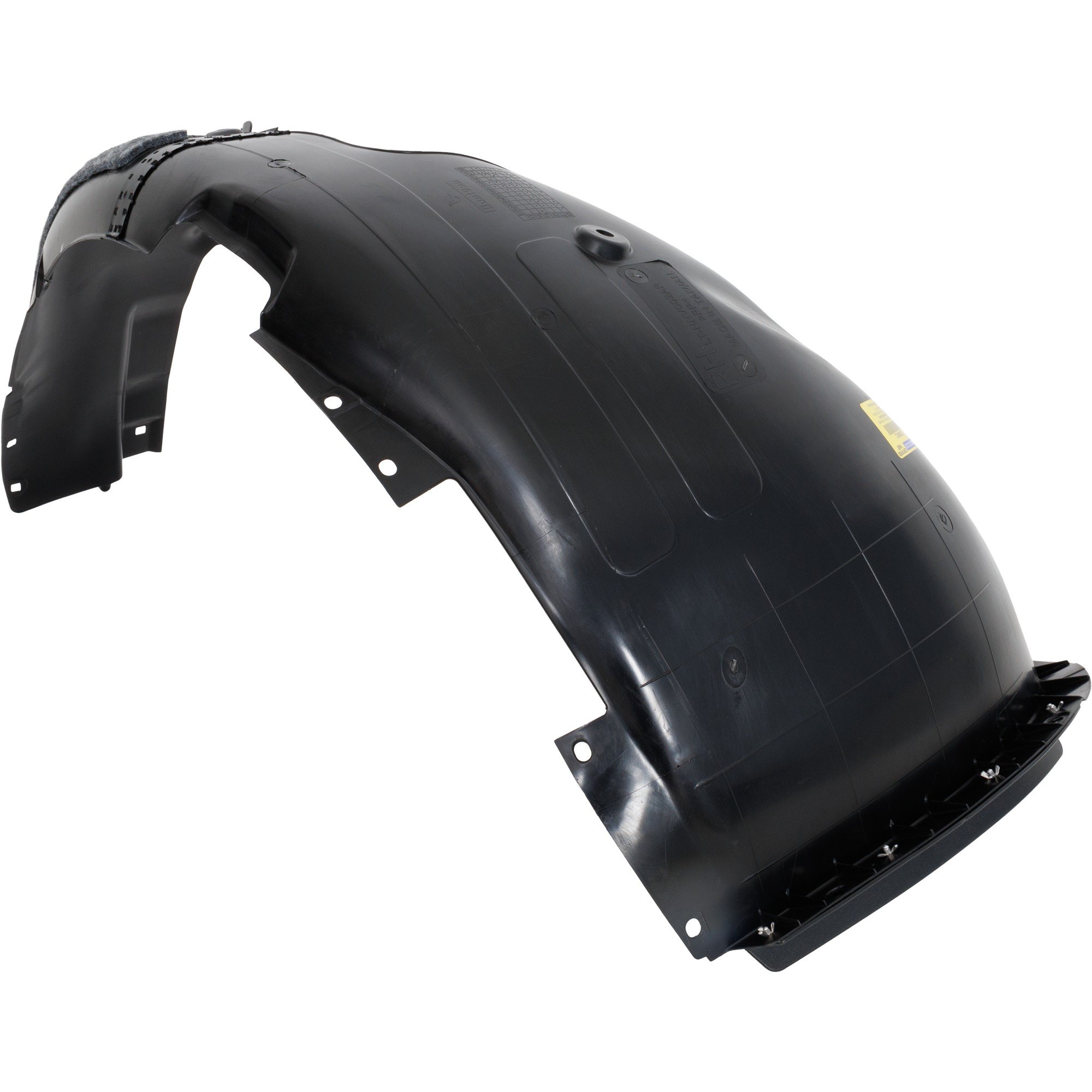 Front Fender Liner for Hyundai Elantra 2017-2018, Right (Passenger) Side, Polypropylene, Thermo Form, Suitable for USA Built Vehicle, Replacement (CAPA Certified)