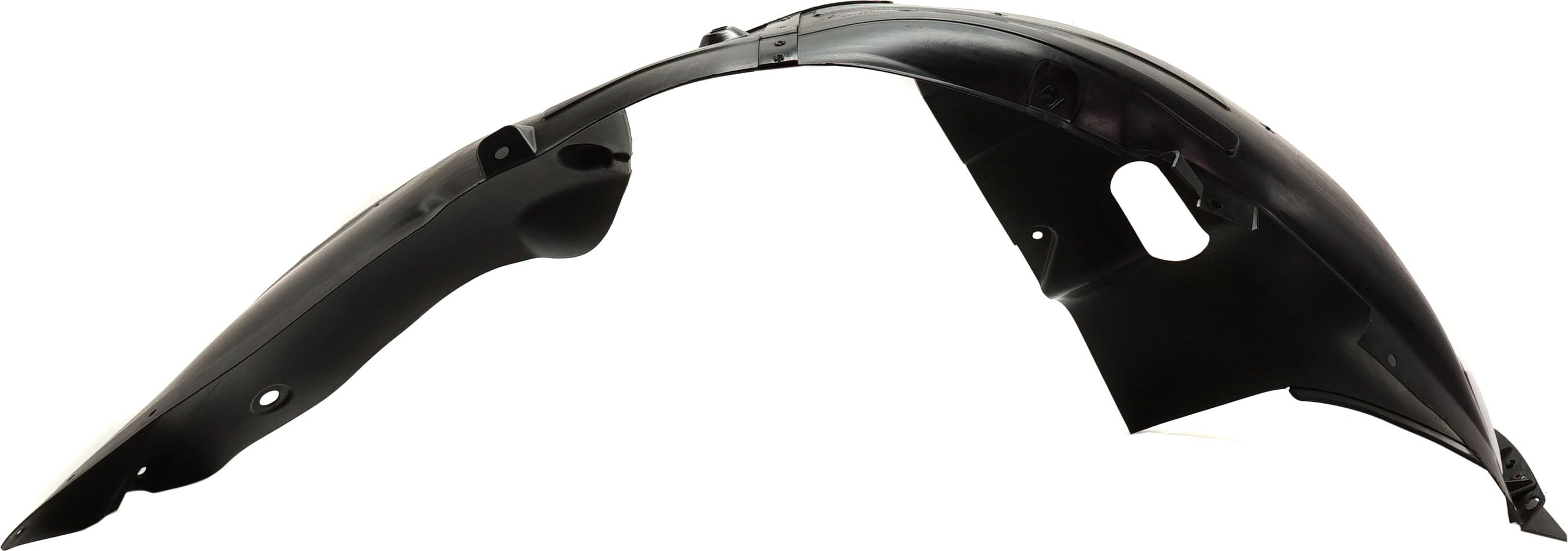 Front Fender Liner for Hyundai Santa Fe 2019-2020, Right (Passenger) Side, Plastic, Injection Form, Replacement