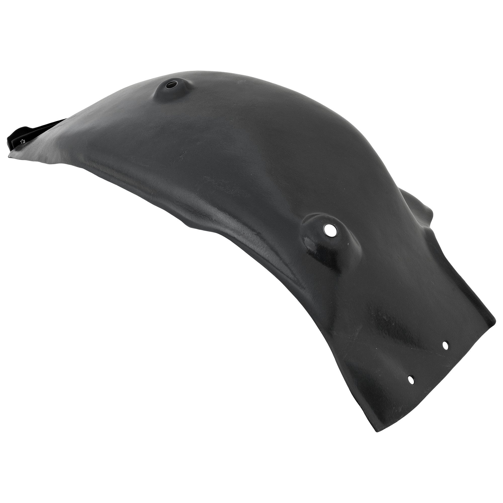 Rear Fender Liner for Hyundai Elantra 2017-2018, Left (Driver), Polyethylene, Vacuum Form, Front Section, Wheelhouse Liner, 1.4L/2.0L Turbo Engine, Built in Korea, Replacement