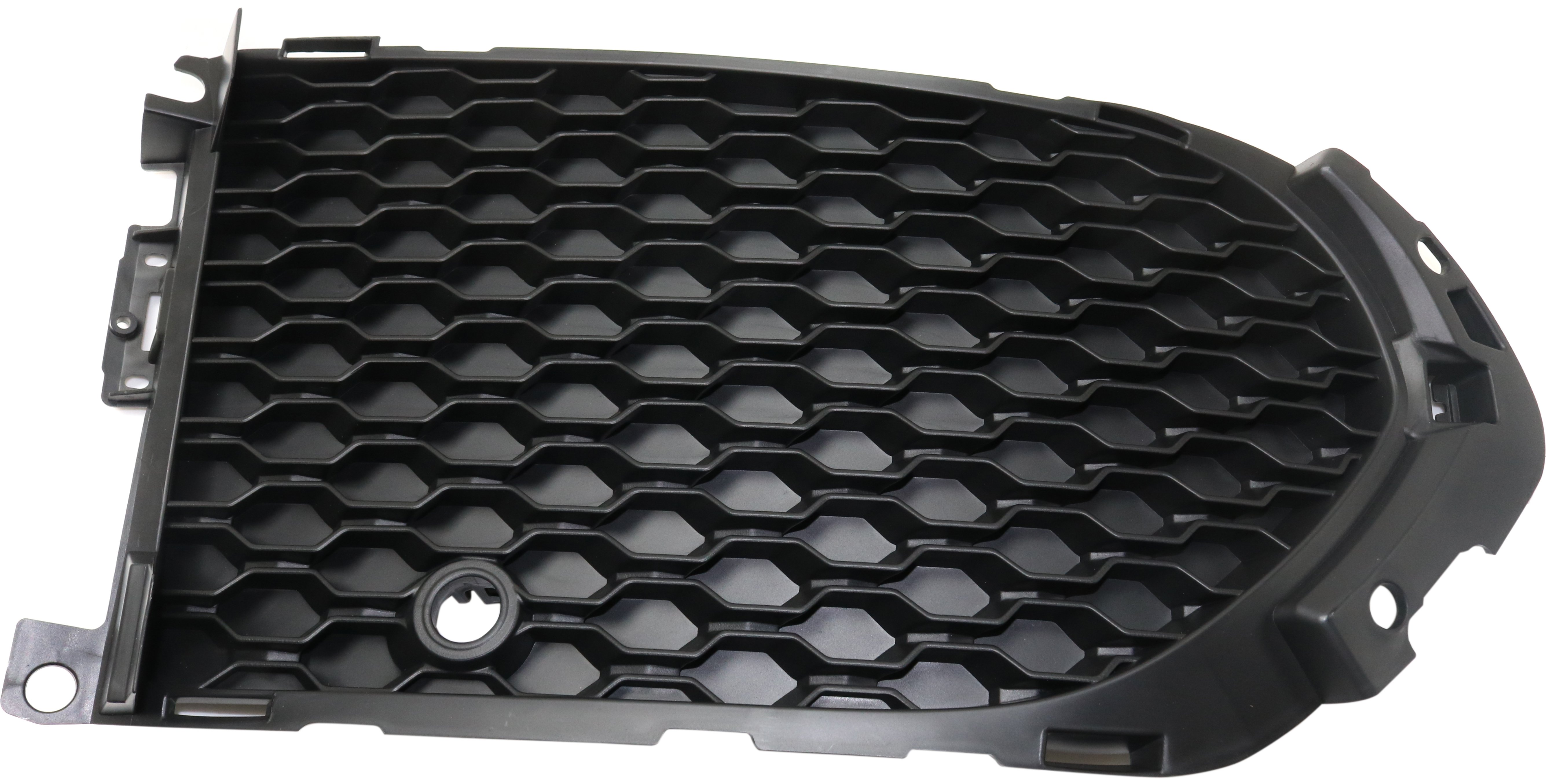 Front Bumper Grille for Jaguar F-PACE 2017-2020, Right (Passenger) Outer, Closed Side Mesh, Suitable for First Edition, R-Sport, S Models, Replacement