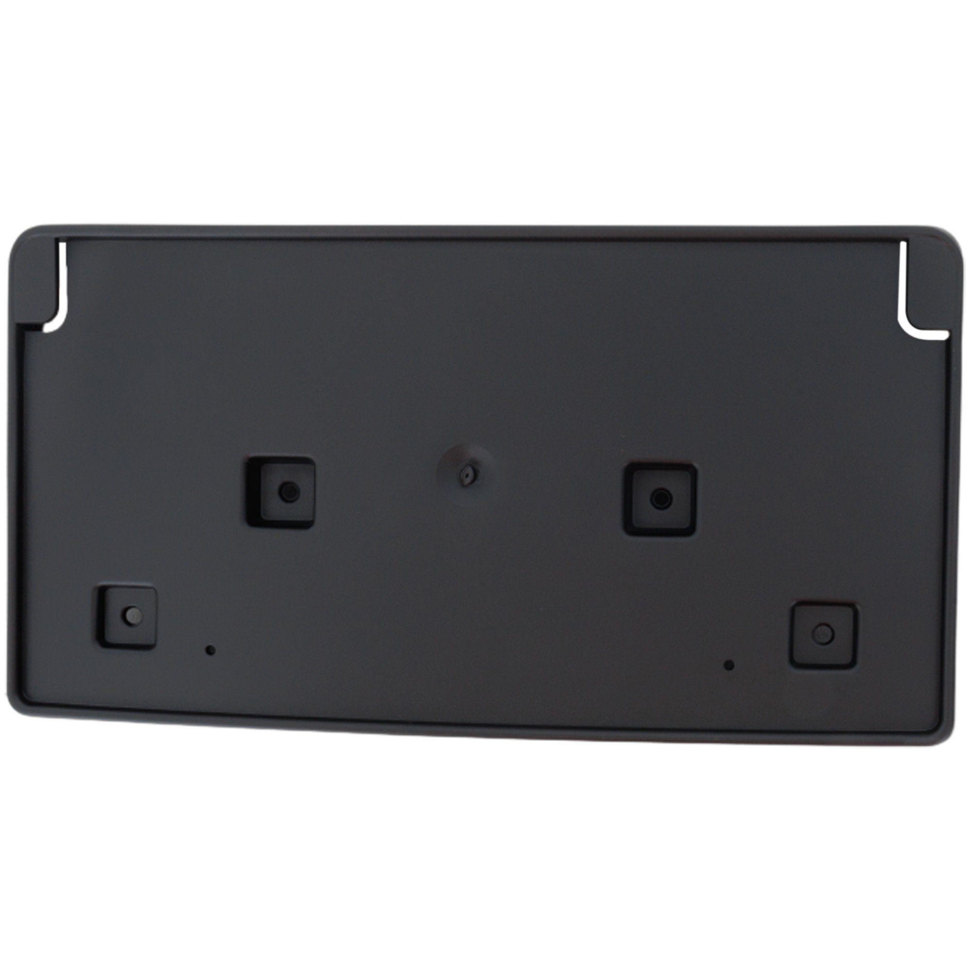 Front License Plate Bracket for Jeep Compass 2017-2021, Black, Trailhawk/Sport with Upland Appearance Package, USA Built Vehicle, Replacement