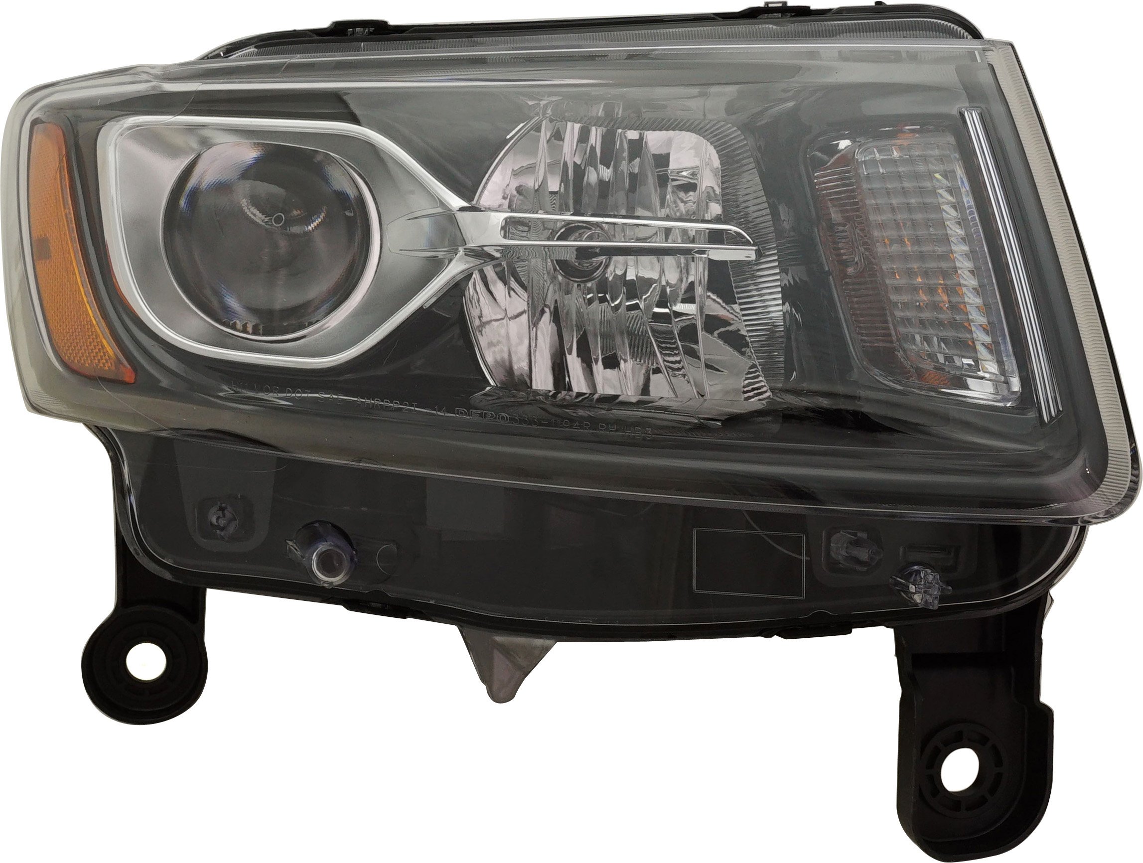 2014 - 2016 Jeep Grand Cherokee Headlight Assembly - Right (Passenger) (CAPA Certified)