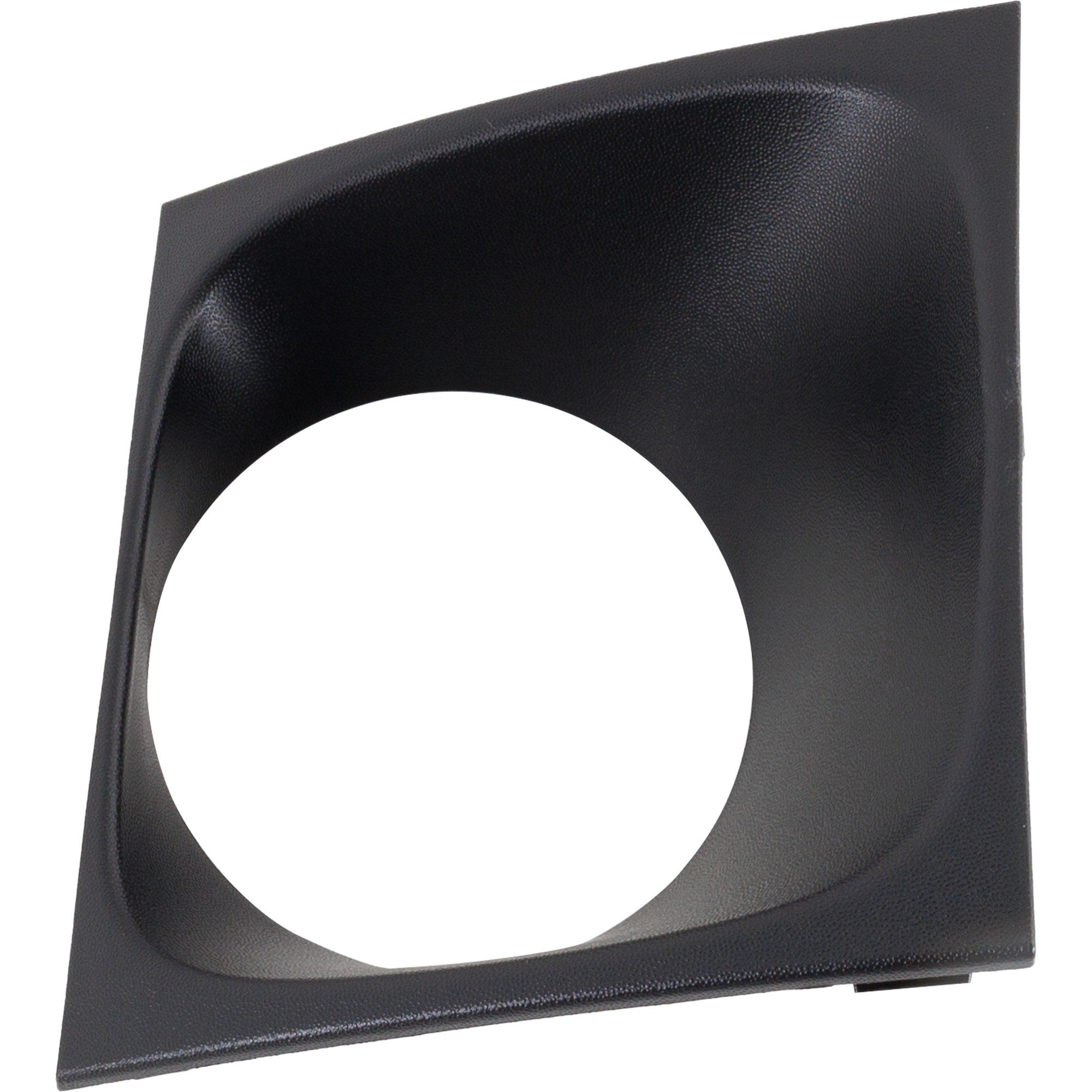 Front Fog Light Molding for Jeep Grand Cherokee 2014-2016, Black, Code MFD/MFE/MFN/MFT, Right (Passenger)=Left (Driver), Laredo/Limited/Overland Models, Replacement
