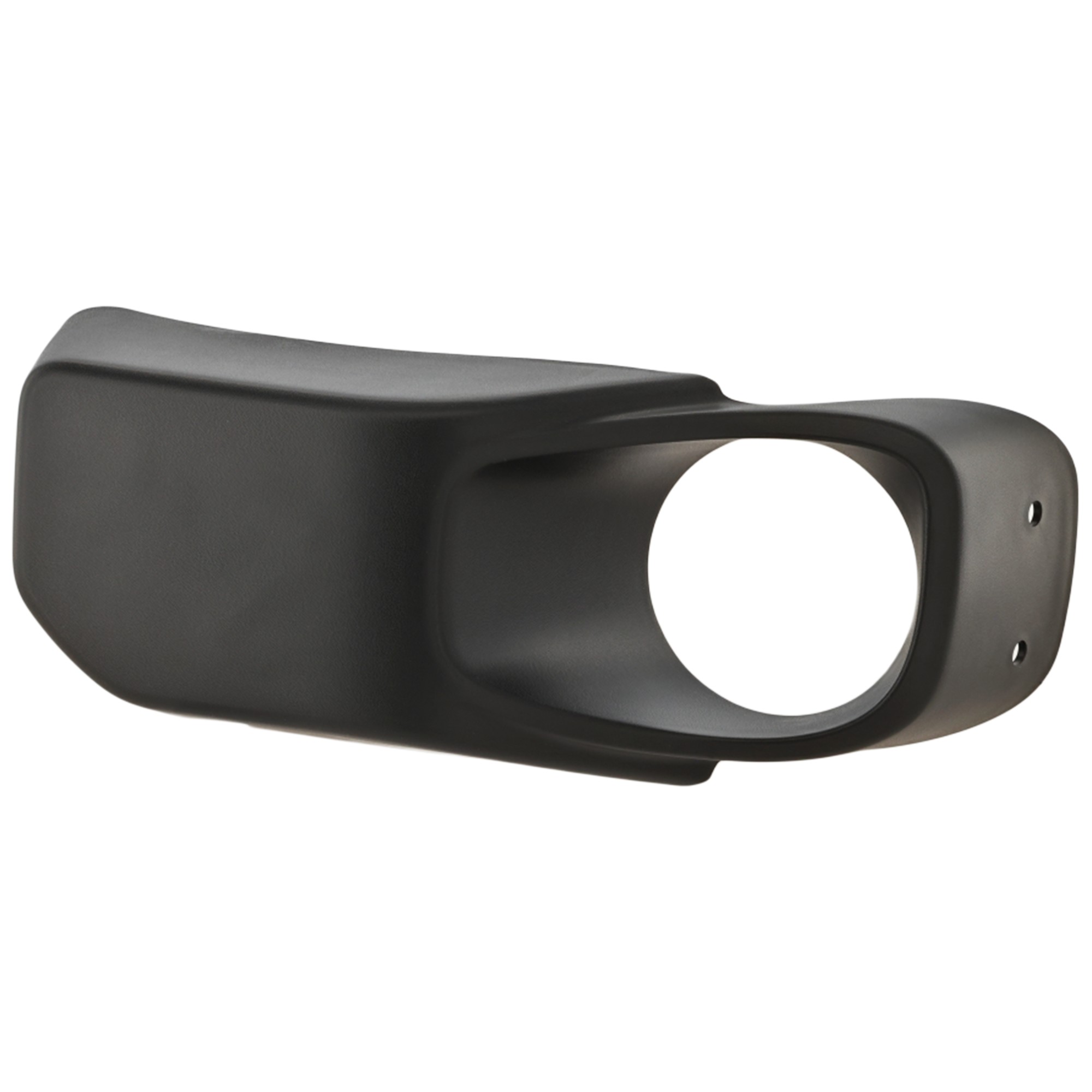 Fog Light Molding for Jeep Wrangler 2012-2017, Wrangler (JK) 2018, Left (Driver), Heavy Duty, Textured Black, Type 1, with 10th Anniversary Edition, Replacement