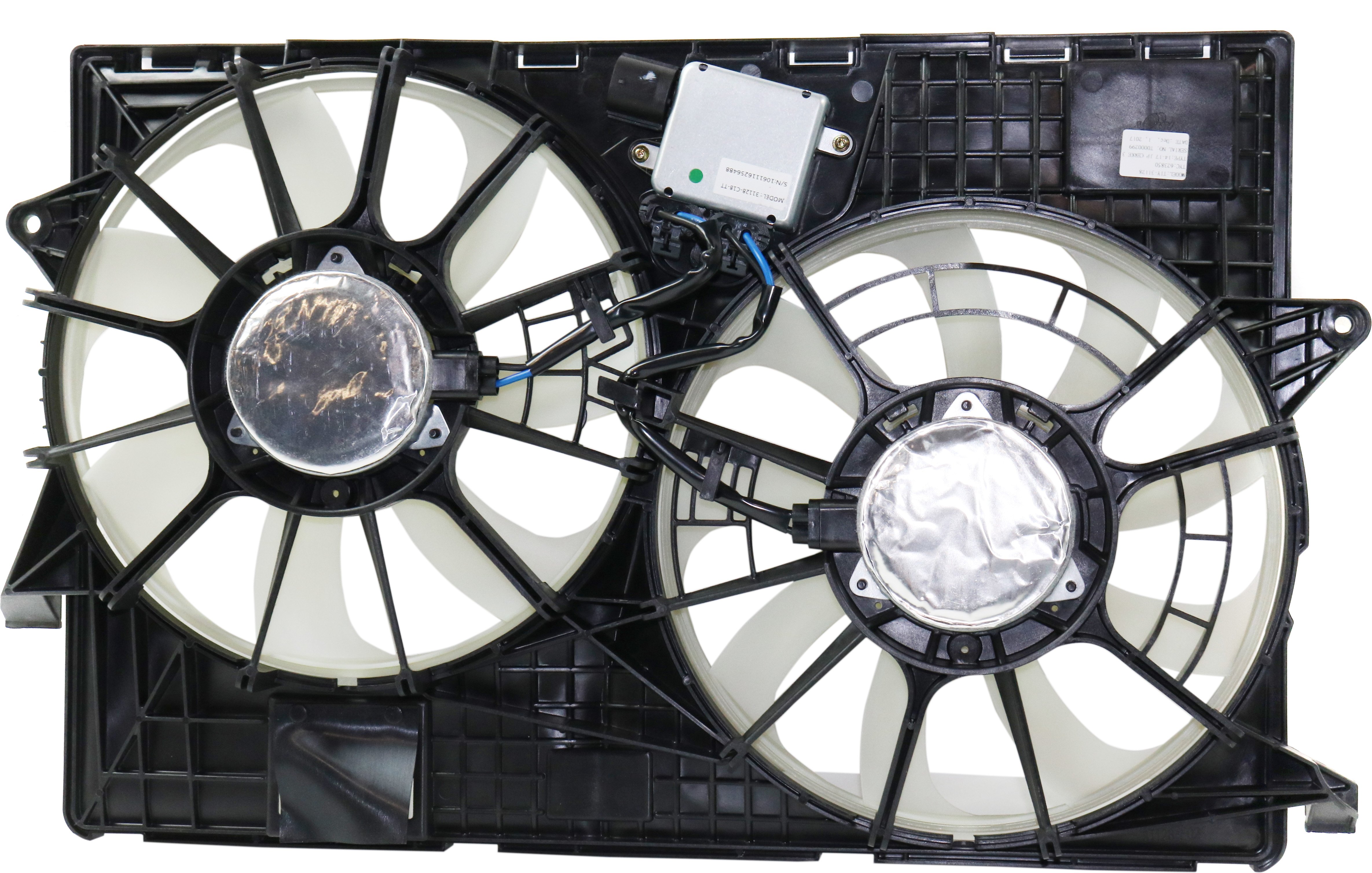 2014 - 2018 Jeep Cherokee Radiator Cooling Fan Assembly