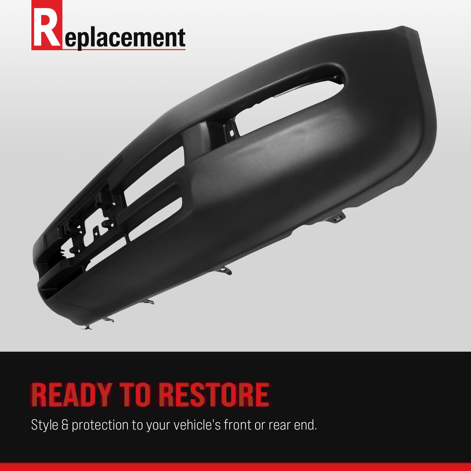 2023 - 2024 Kia Sportage Front Bumper Cover Upper (CAPA Certified)