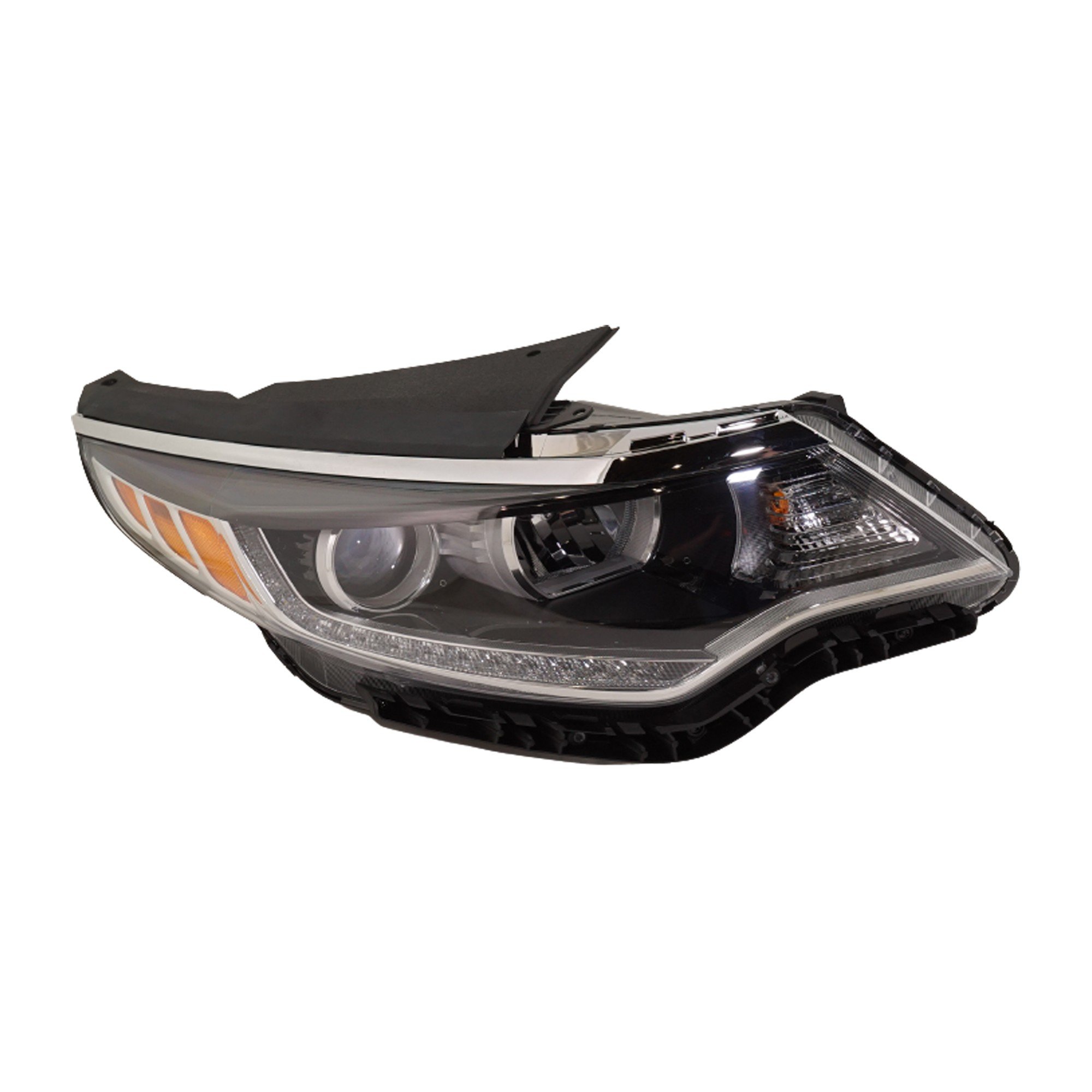 OPTIMA 18-18 Right (Passenger) Headlight Assembly for USA Built Vehicle, Halogen, with Daytime Running Light, Replacement