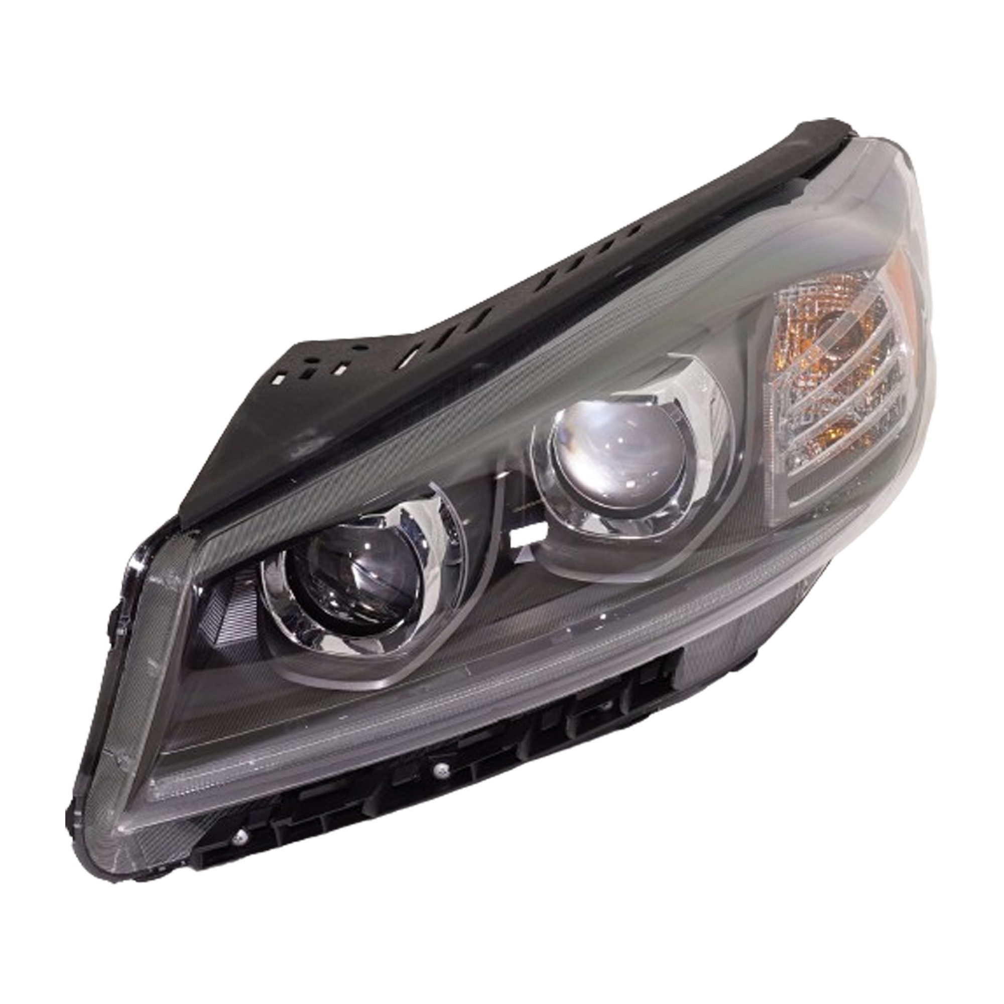 Headlight Assembly for Kia Sorento 2019-2020, Left (Driver), Halogen, Without Adaptive Headlight, Replacement (CAPA Certified)