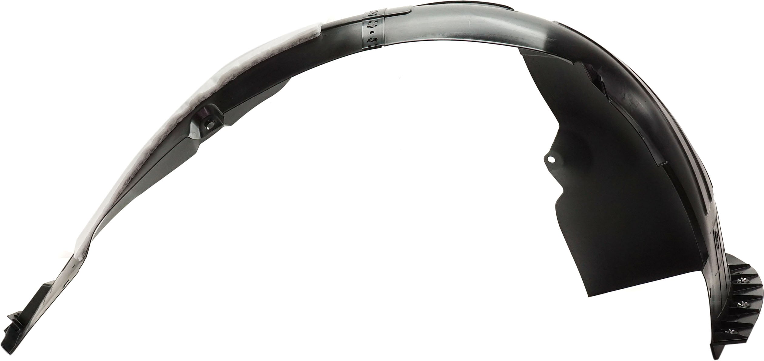 Front Fender Liner for Kia Forte 2019-2021, Right (Passenger) Side, Plastic, Injection Formed, Replacement