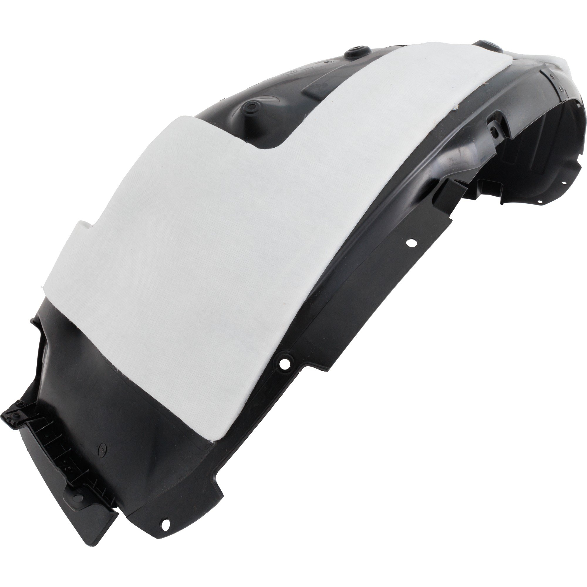 Front Fender Liner for Kia Sorento 2021-2023, Left (Driver) Side, Plastic, Injection Form, Sport Design Bumper, Excludes Hybrid/Plug-In Models, Replacement