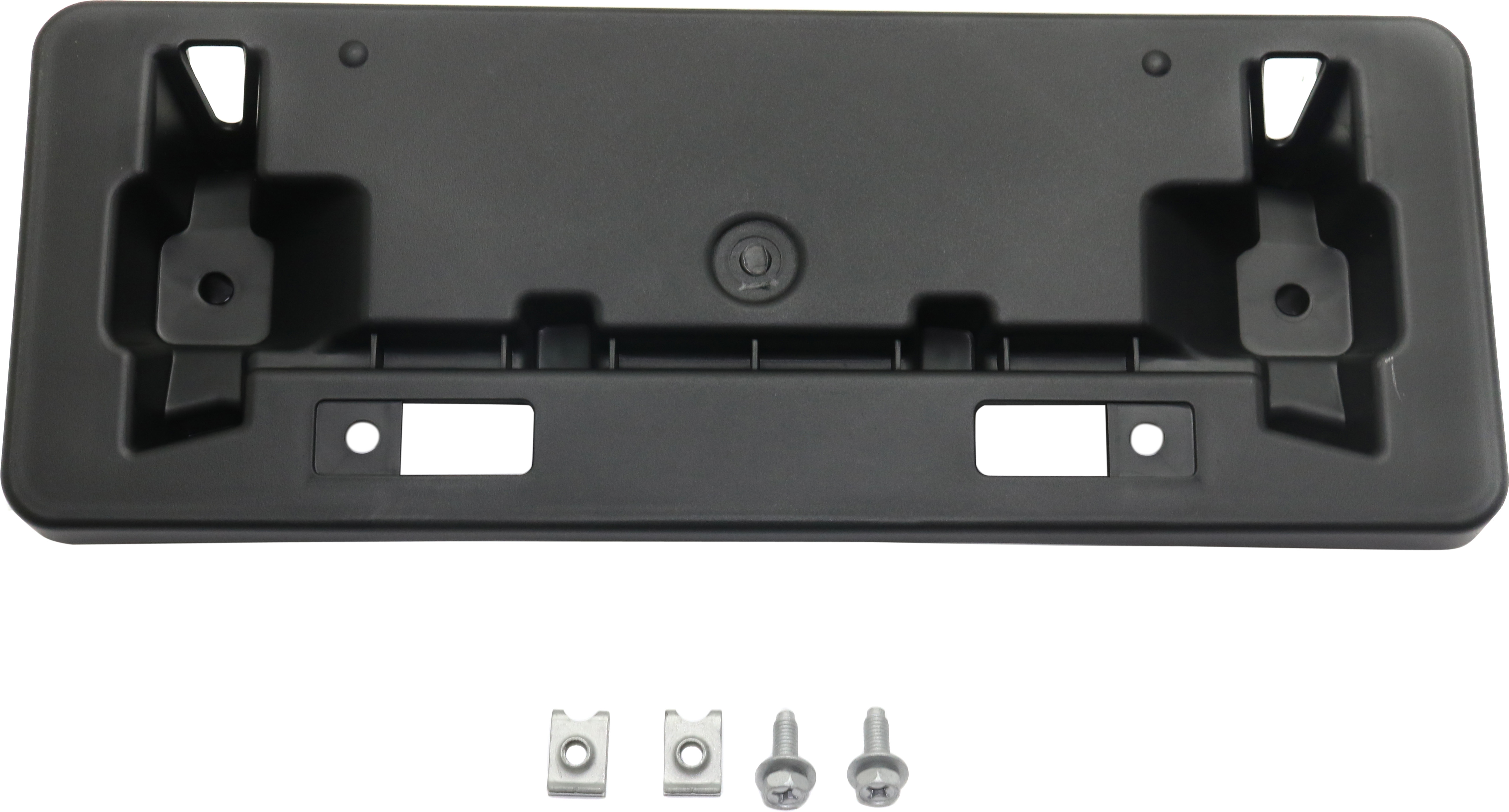 Front License Plate Bracket for 2016-2019 Lexus RX350/RX450H, Textured Black, with F Sport Package, Replacement