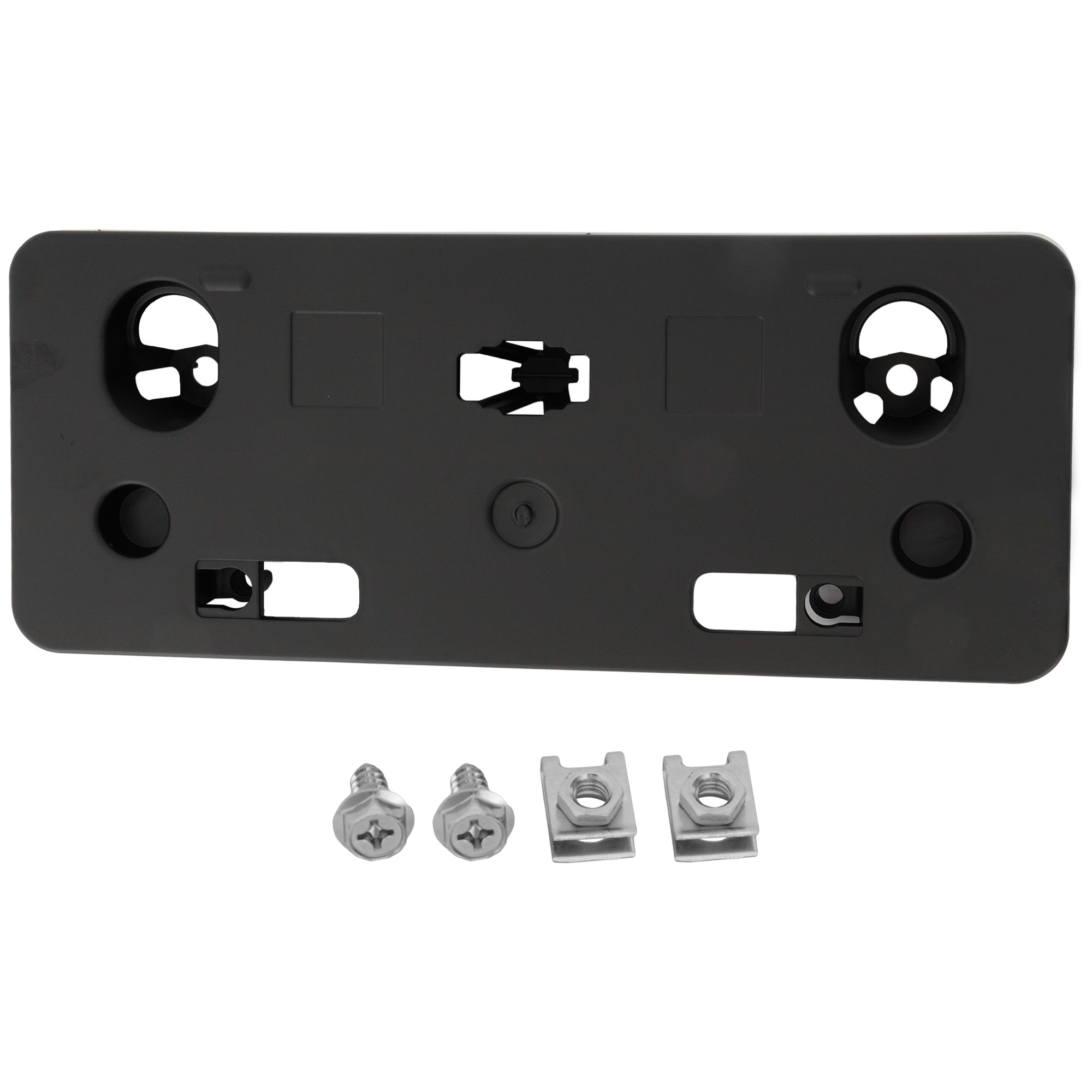 Front License Plate Bracket for Lexus UX200 (2019-2022) & UX250H (2019-2023), Black, with F Sport Package, Replacement