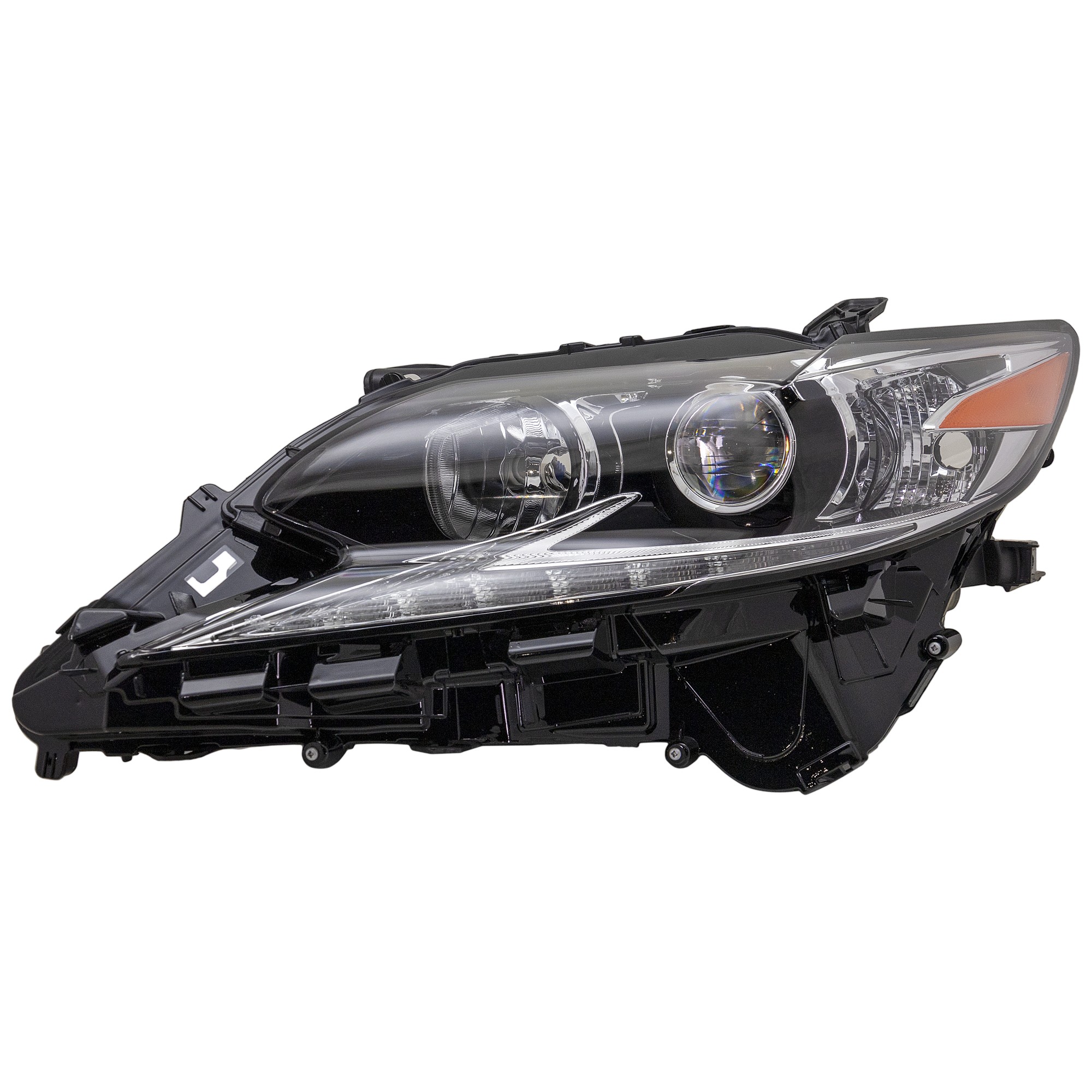 Headlight Lens and Housing for Lexus ES350/ES300H 2016-2018, Left (Driver), Halogen High Beam, Replacement (CAPA Certified)