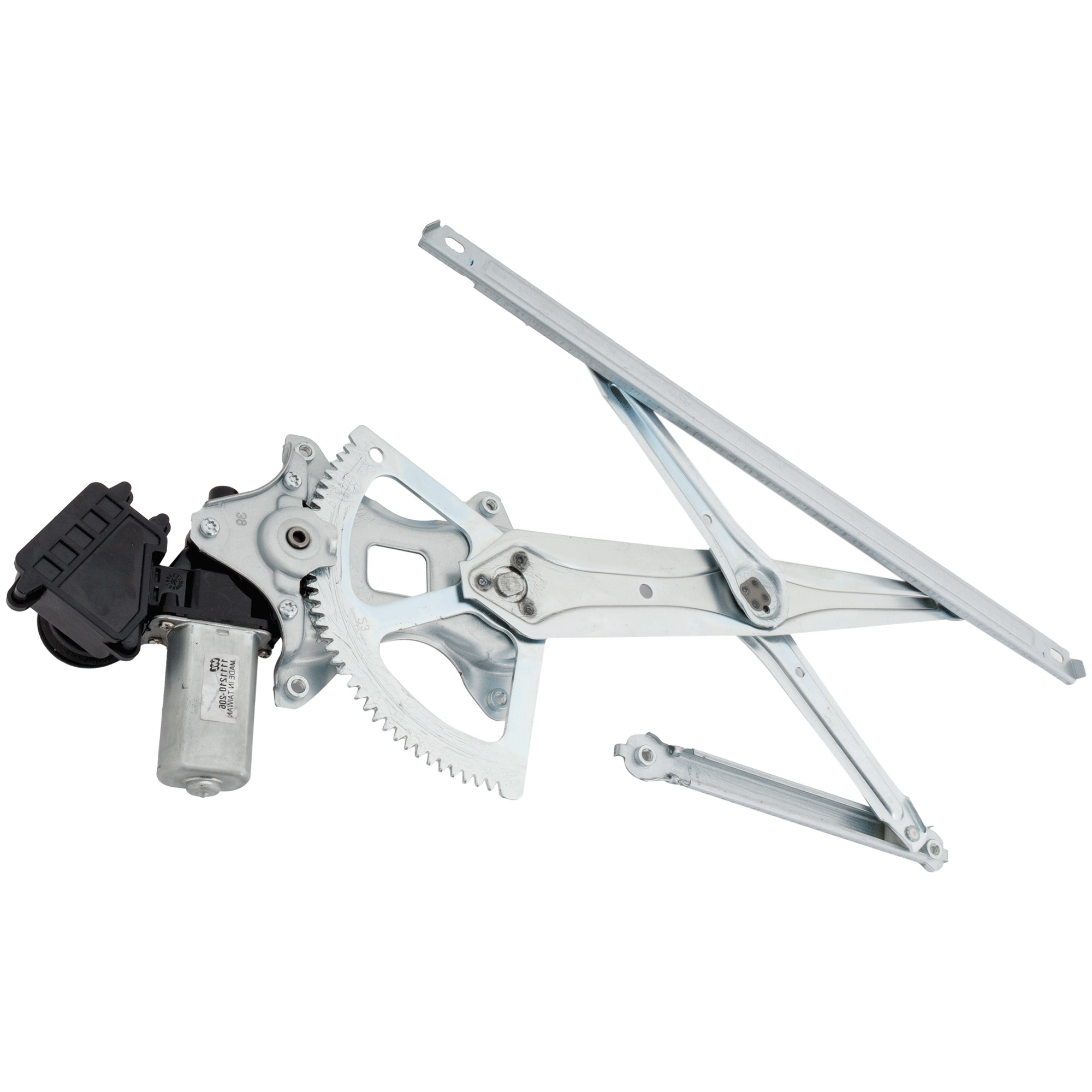 Front Window Regulator with Motor, 10 Pins, Right (Passenger) for Toyota CT200H 2011-2017, HS250H 2010-2012, RX350, RX450H 2010-2015, Power, Replacement