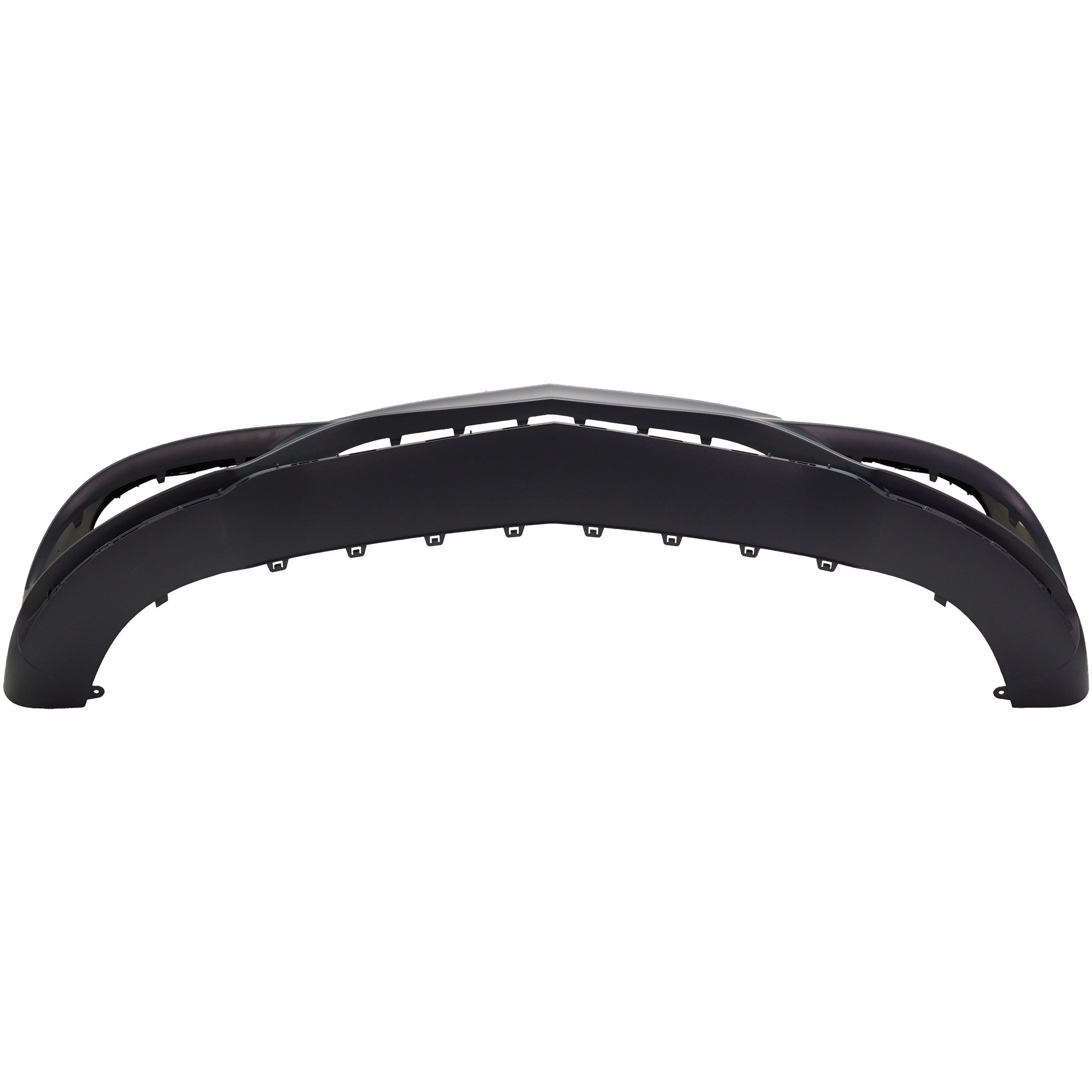 Front Bumper Cover for Mercedes Benz E-Class 2014-2017, Primed (Ready to Paint), with AMG Styling Package, without Parktronic Holes, Coupe/Convertible, Replacement