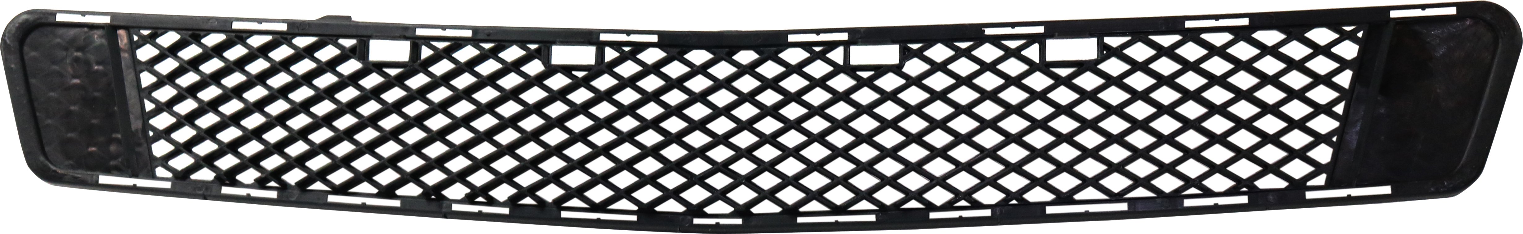 Front Bumper Grille for Mercedes-Benz C-Class 2008-2011, Textured, Without AMG Package, With Sport Package, Replacement
