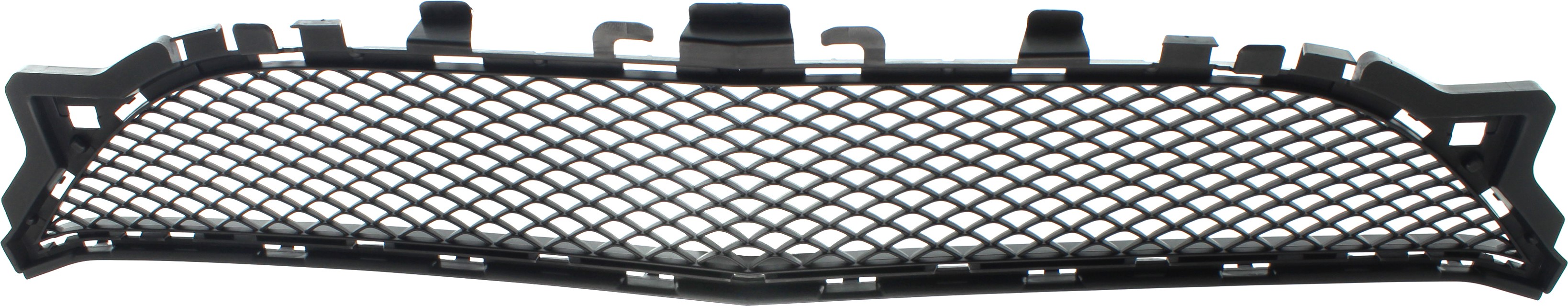 Front Bumper Grille for Mercedes-Benz E-Class 2014-2017, Center Position, Convertible/Coupe Models, with AMG Package, Replacement