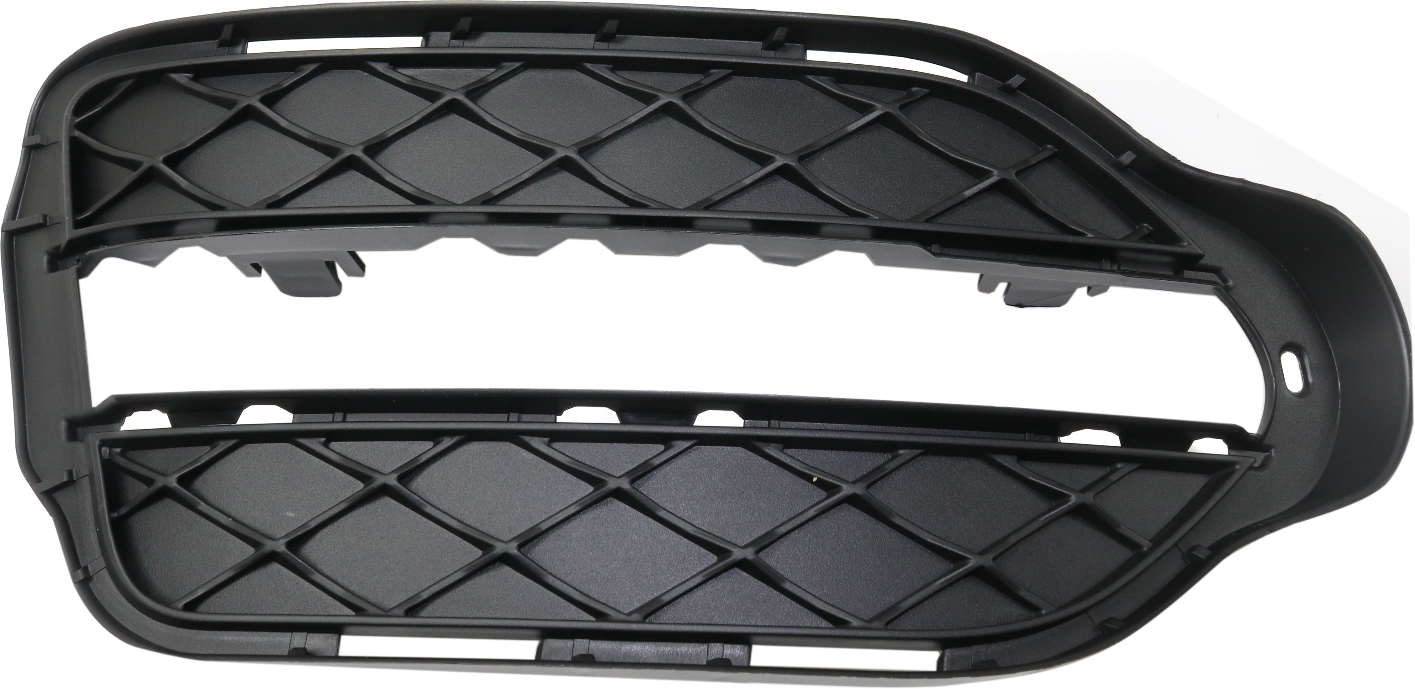 Fog Light for Mercedes Benz GLK-Class 2013-2015, Right (Passenger) Outer, Driving Light Molding, Textured Black, without AMG Styling Package, Replacement