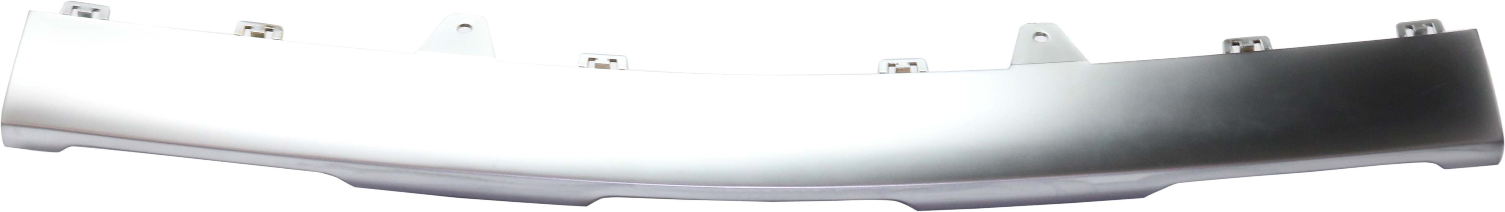 Front Bumper Molding for Mercedes-Benz GLE-Class 2016-2019, Center Chrome, Compatible with GLE350d Coupe with AMG Package, without Night Package, Replacement