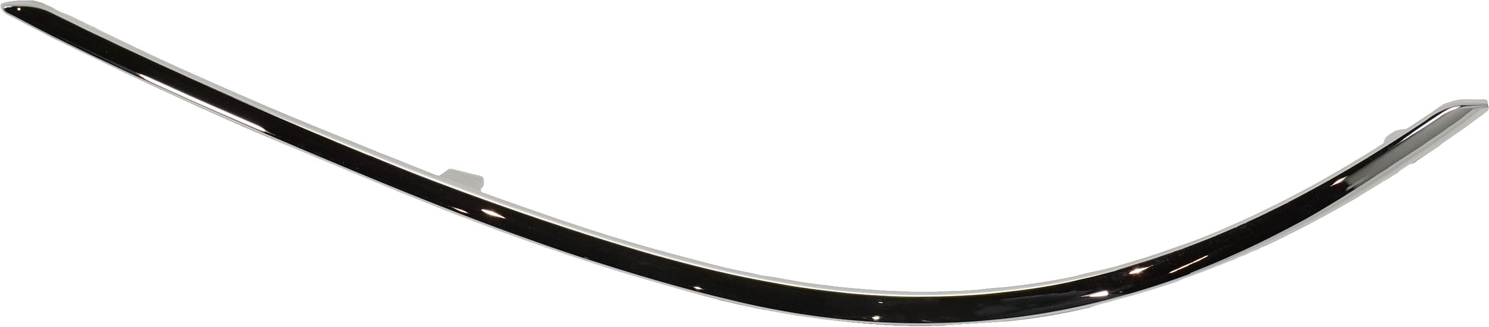 Front Bumper Molding for Mercedes-Benz C-Class 2012-2015, Left (Driver), Suitable for C250/C350 Models, without AMG Styling Package, Replacement