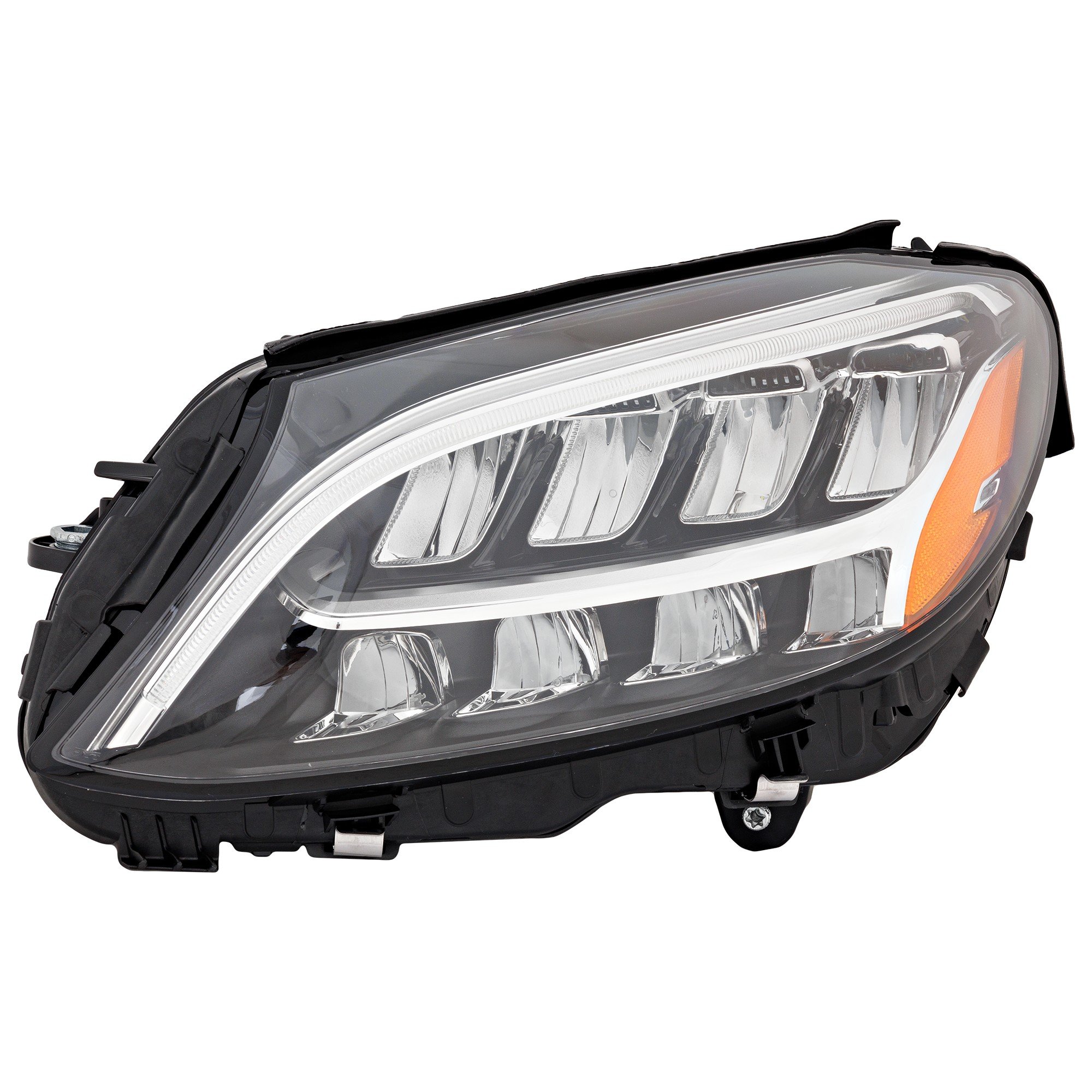 LED Headlight Assembly for Mercedes Benz C-Class 2019-2021, Left (Driver), Without Adaptive Headlight, Replacement