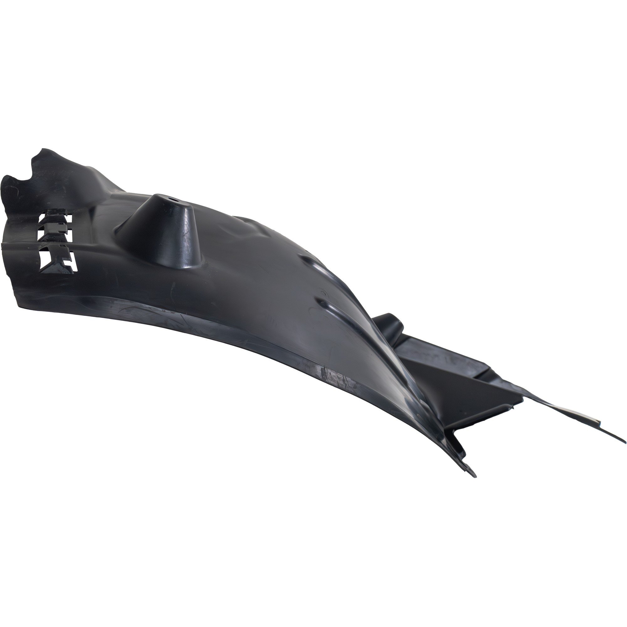 Front Fender Liner for Mercedes-Benz C-Class 2015-2017, Left (Driver) Side, Rear Section, Excluding C63 AMG Model, Fits Convertible/Coupe 2017, Sedan, Replacement