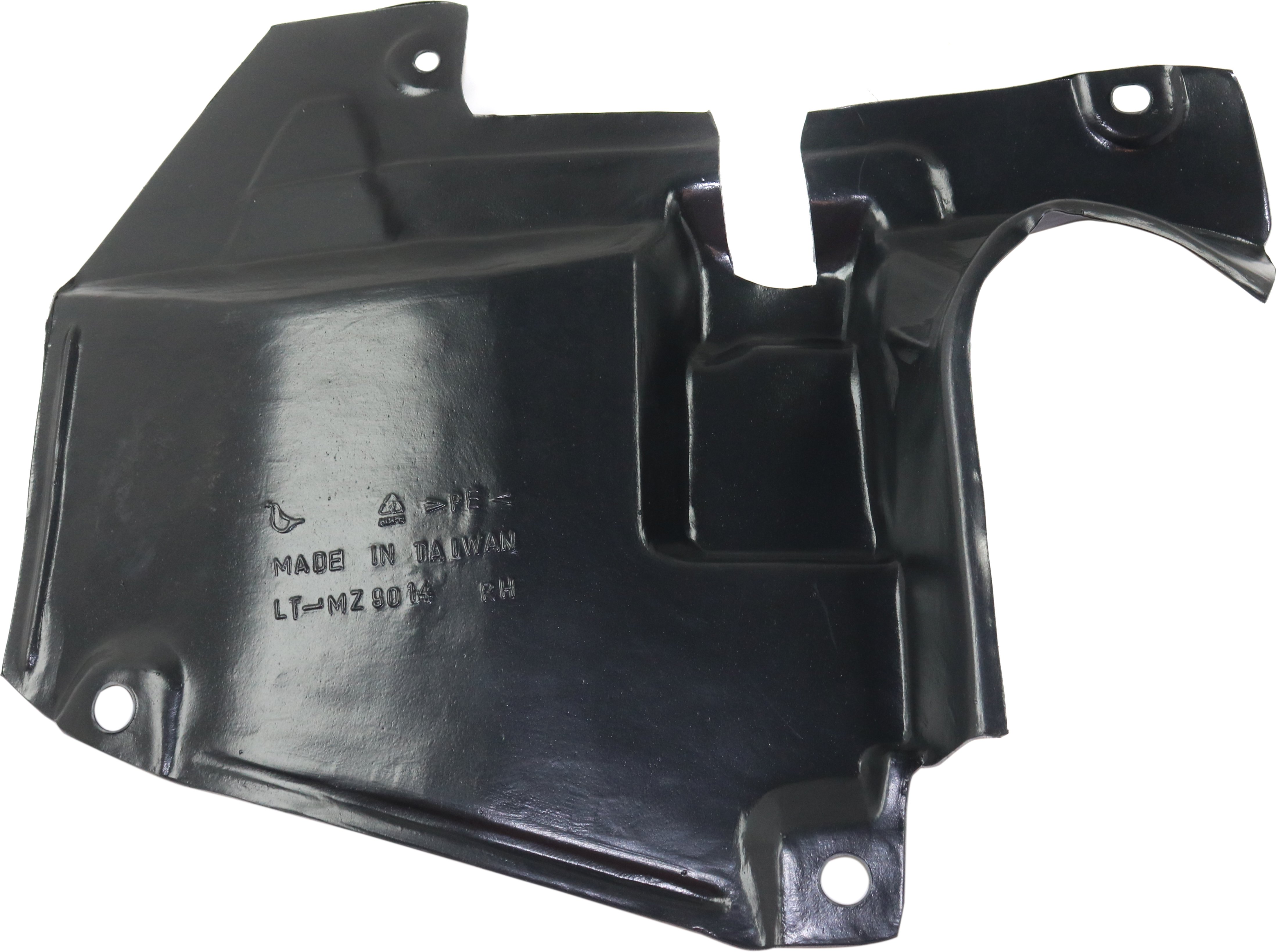 Engine Splash Shield Right (Passenger) for Mazda CX-9 (2016-2023), CX-5 (2017-2023), Vacuum Form, Replacement