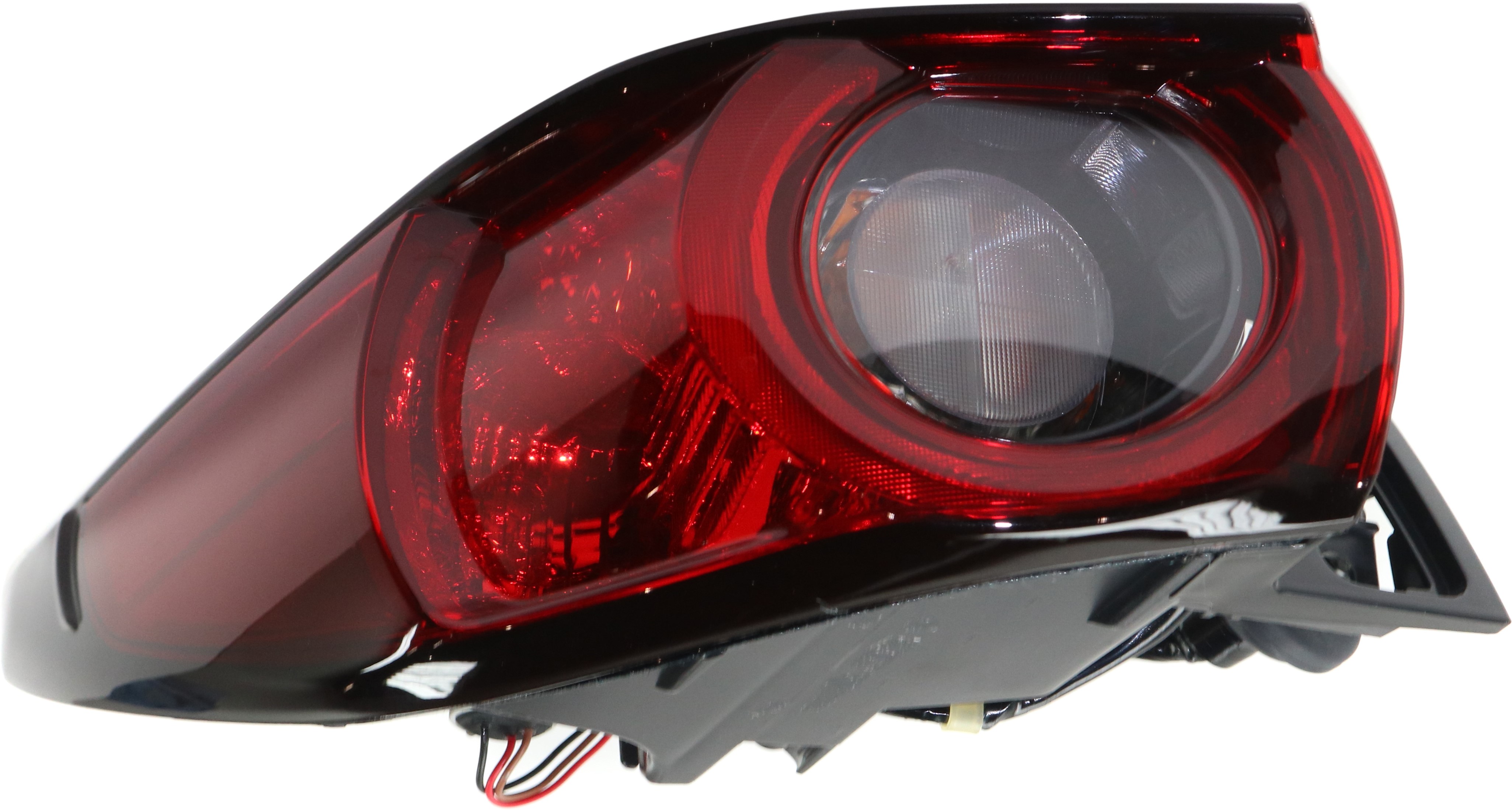 Outer Tail Light Assembly for Mazda CX-5 2017-2021, Left (Driver) Side, Without Signature Light, Replacement (CAPA Certified)