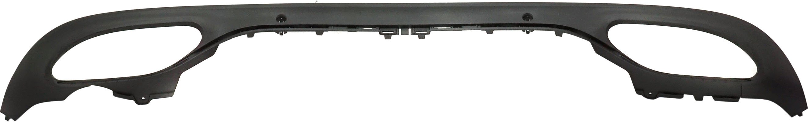 Lower Rear Bumper Cover for Mercedes-Benz C300/C43 AMG (2017-2018), Textured Finish, with AMG Styling Package, Suitable for Convertible/Coupe Models, Replacement