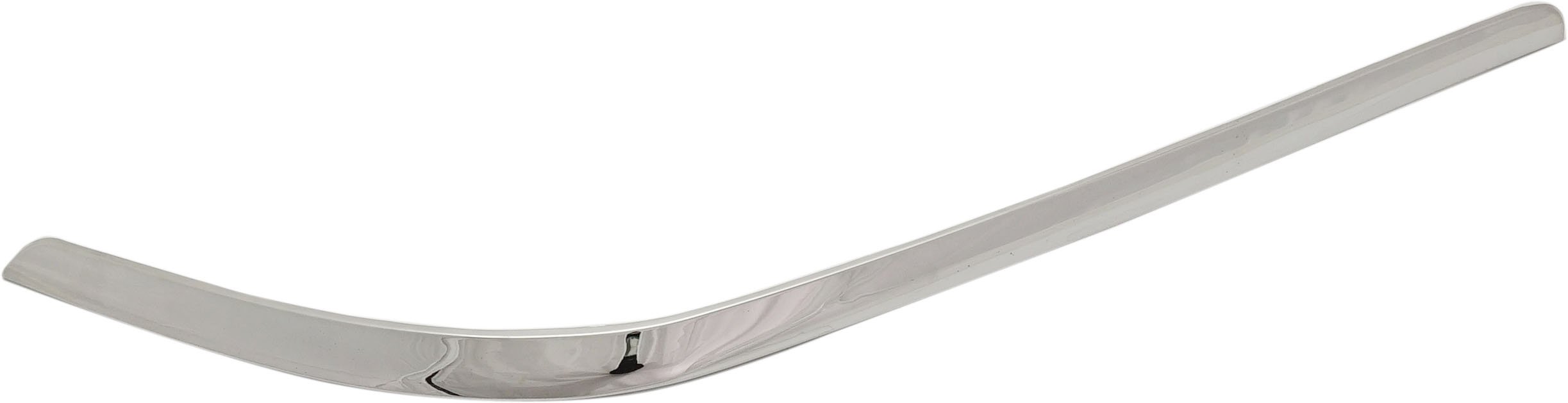 Rear Bumper Molding for Mercedes-Benz GL-Class 2010-2012, Right (Passenger) Side, Chrome, Replacement