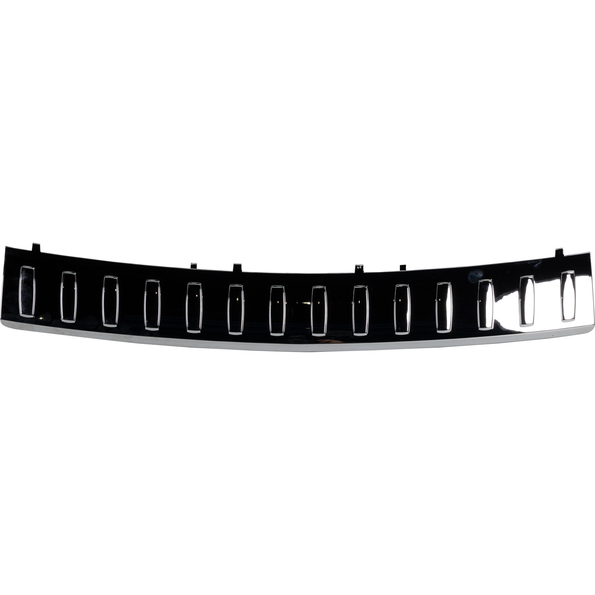 Rear Bumper Step Pad for Mercedes-Benz GLE-Class SUV 2016-2019, Center Position, Chrome Finish, Replacement