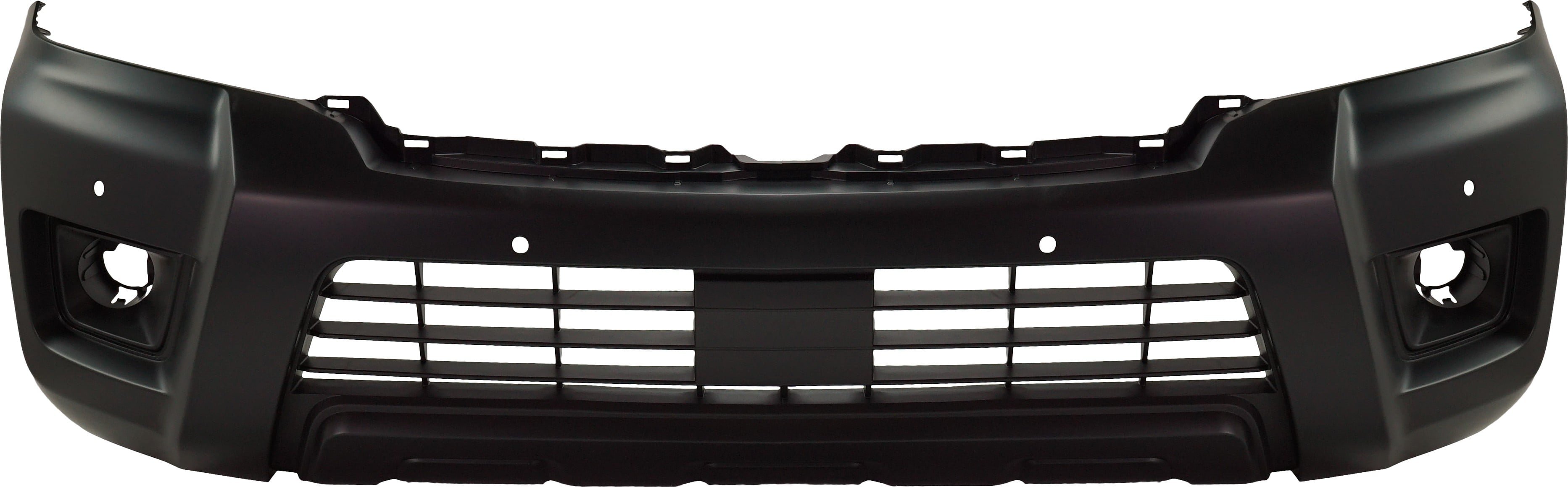 Front Bumper Cover for Nissan Armada, Model Years 2017-2020, Primed (Ready to Paint), Replacement