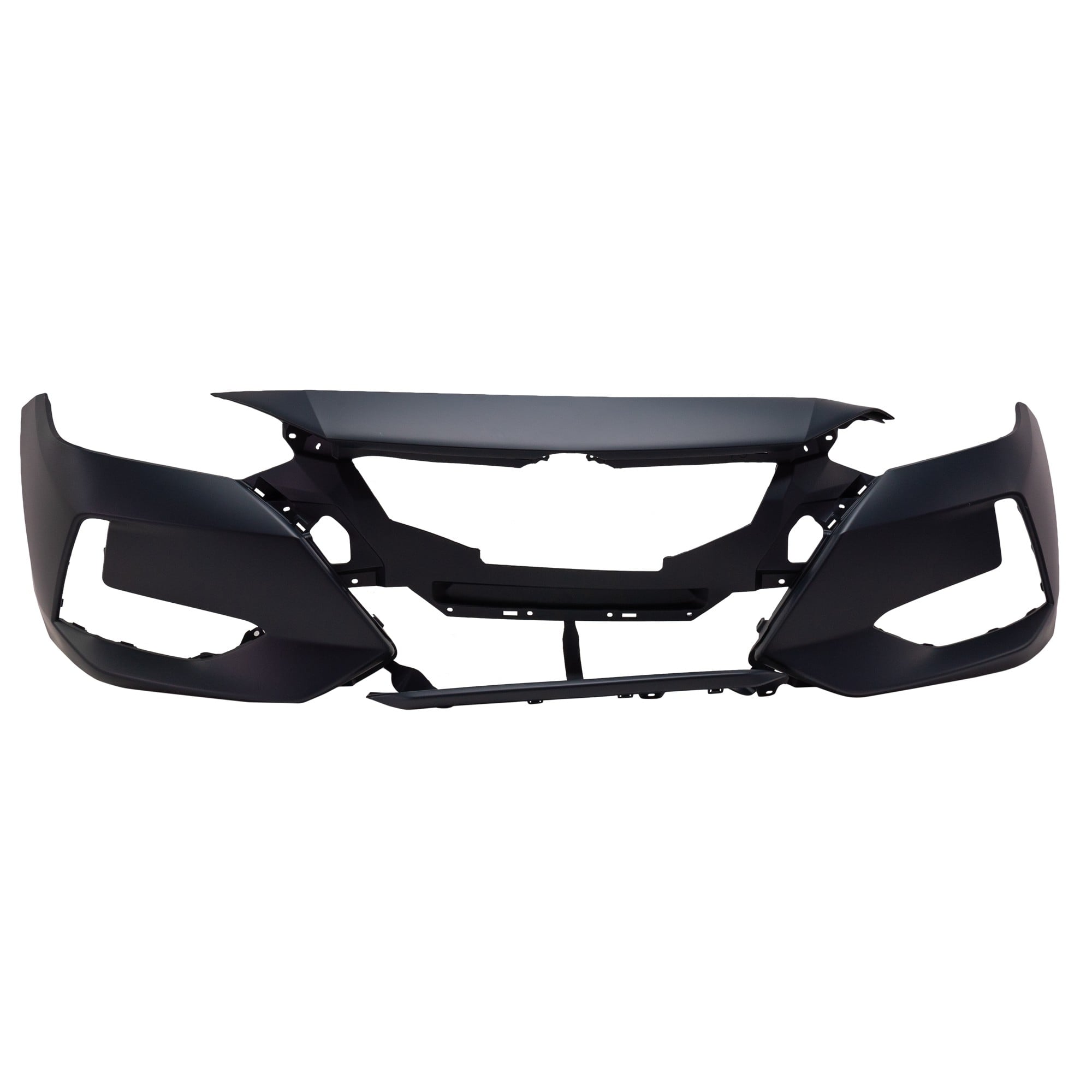 Front Bumper Cover for Nissan Sentra 2020-2023, SR/SR Premium, Primed (Ready to Paint), with Camera Hole, Replacement