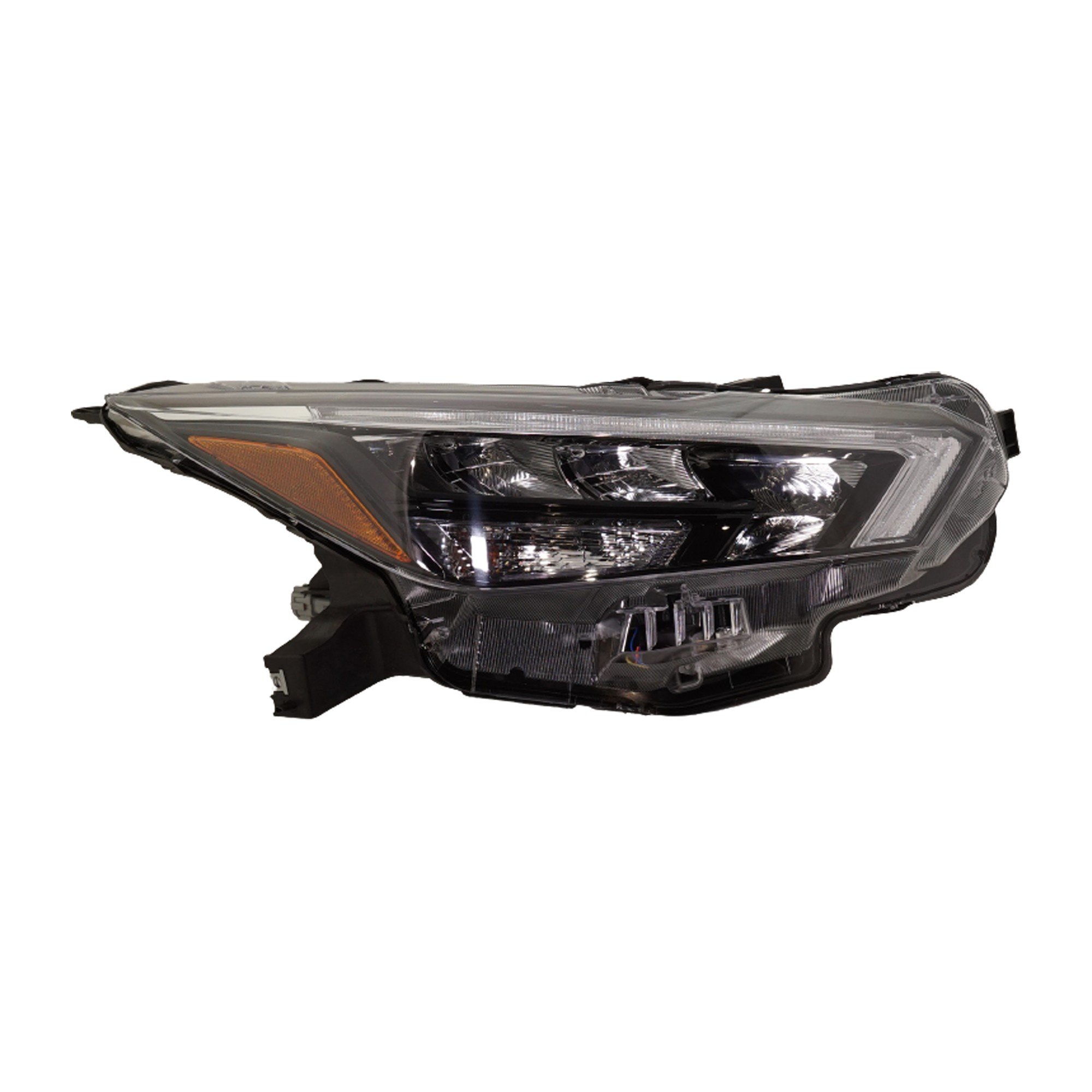 LED Headlight Assembly for 2020-2021 Nissan Versa, Right (Passenger) Side, Replacement