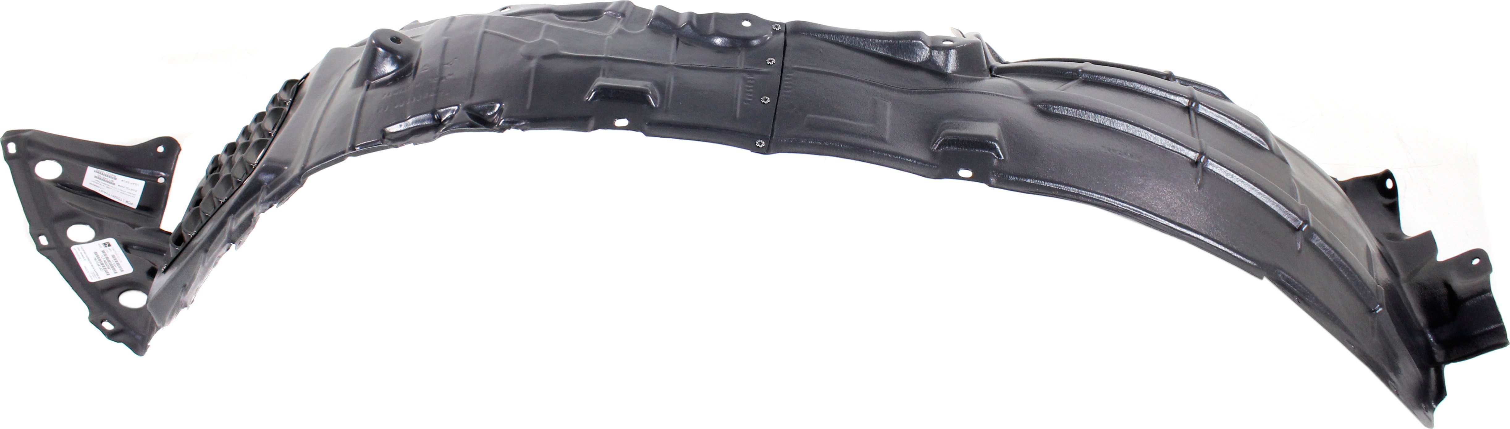 Front Fender Liner for Nissan Pathfinder/QX60 2015-2020, Left (Driver), Polyethylene Terephthalate, Vacuum Form, for Infiniti (Pathfinder, Excluding 2015 Hybrid Models), Replacement