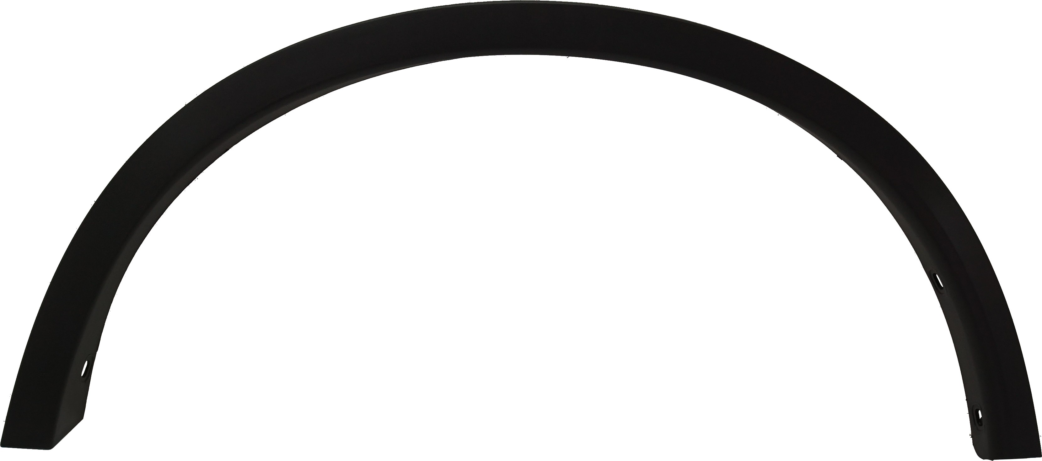 Primed (Ready to Paint) Rear Wheel Opening Molding for Nissan Rogue 2014-2020, Left (Driver) Side, Replacement