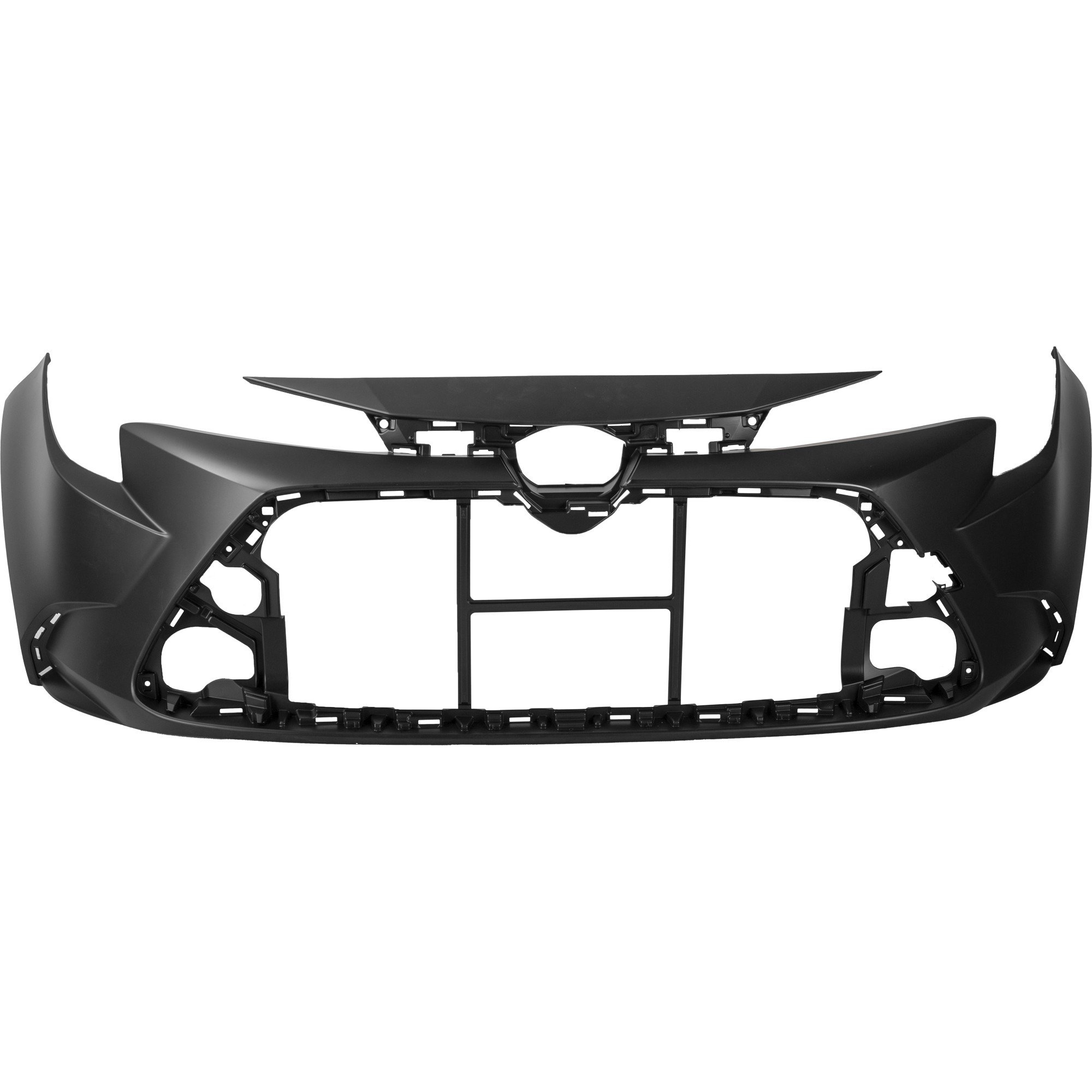 Front Bumper Cover for 2020-2022 Toyota Corolla, Primed (Ready to Paint), Suitable for Japan Built Vehicle, L (Luxury)/LE (Low Emission)/XLE (Executive Luxury Edition) Models, Sedan, Replacement