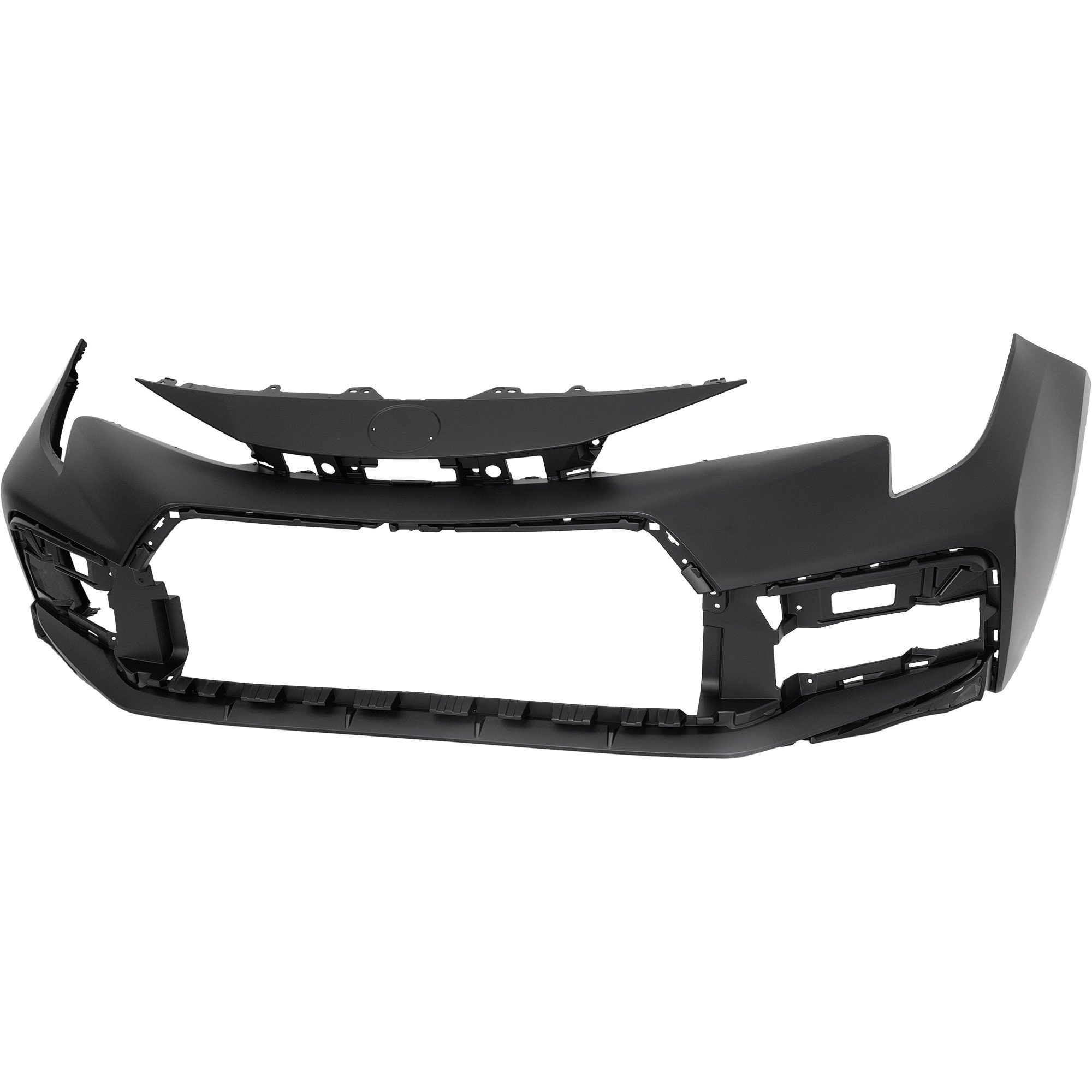 Front Bumper Cover for Toyota Corolla 2020-2024, Primed (Ready to Paint), Excluding APEX Edition, North America Built Vehicle, SE/XSE Models, Sedan, Replacement