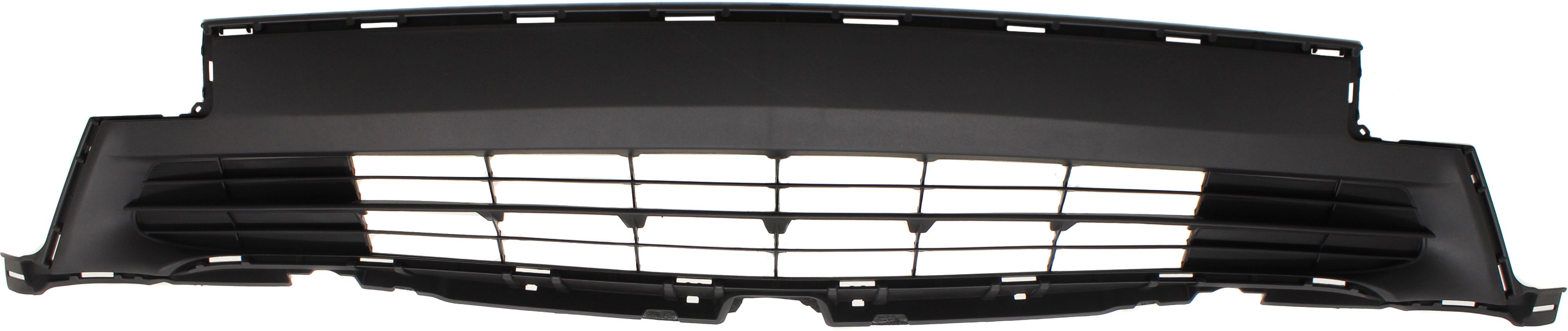 Front Bumper Grille for Toyota RAV4 2016-2018, Lower Position, Textured Black, Excludes SE Model, Replacement (CAPA Certified)